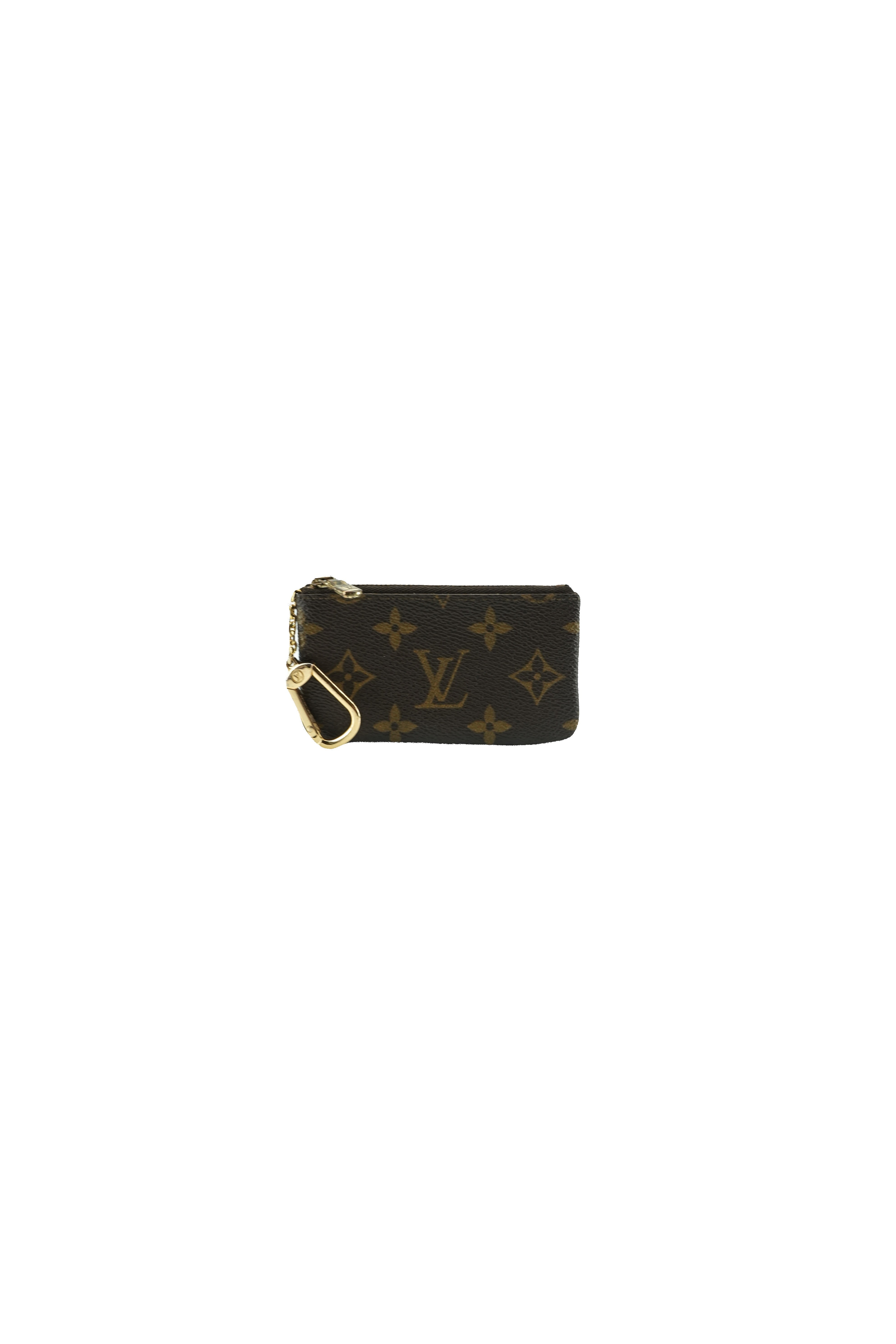 Louis Vuitton monogram key cles pouch 882ET