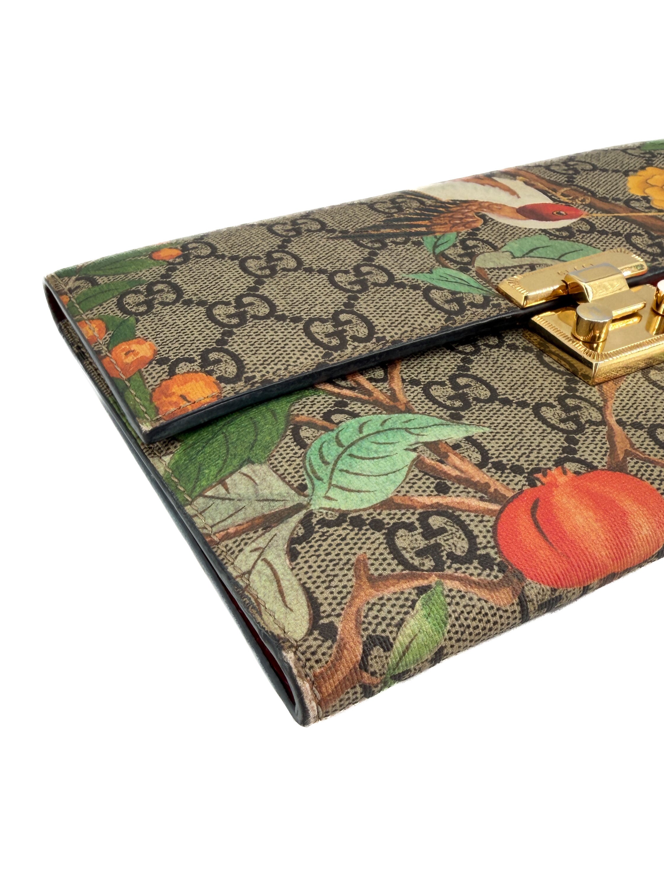 Gucci GG Tian padlock clutch 4531560959