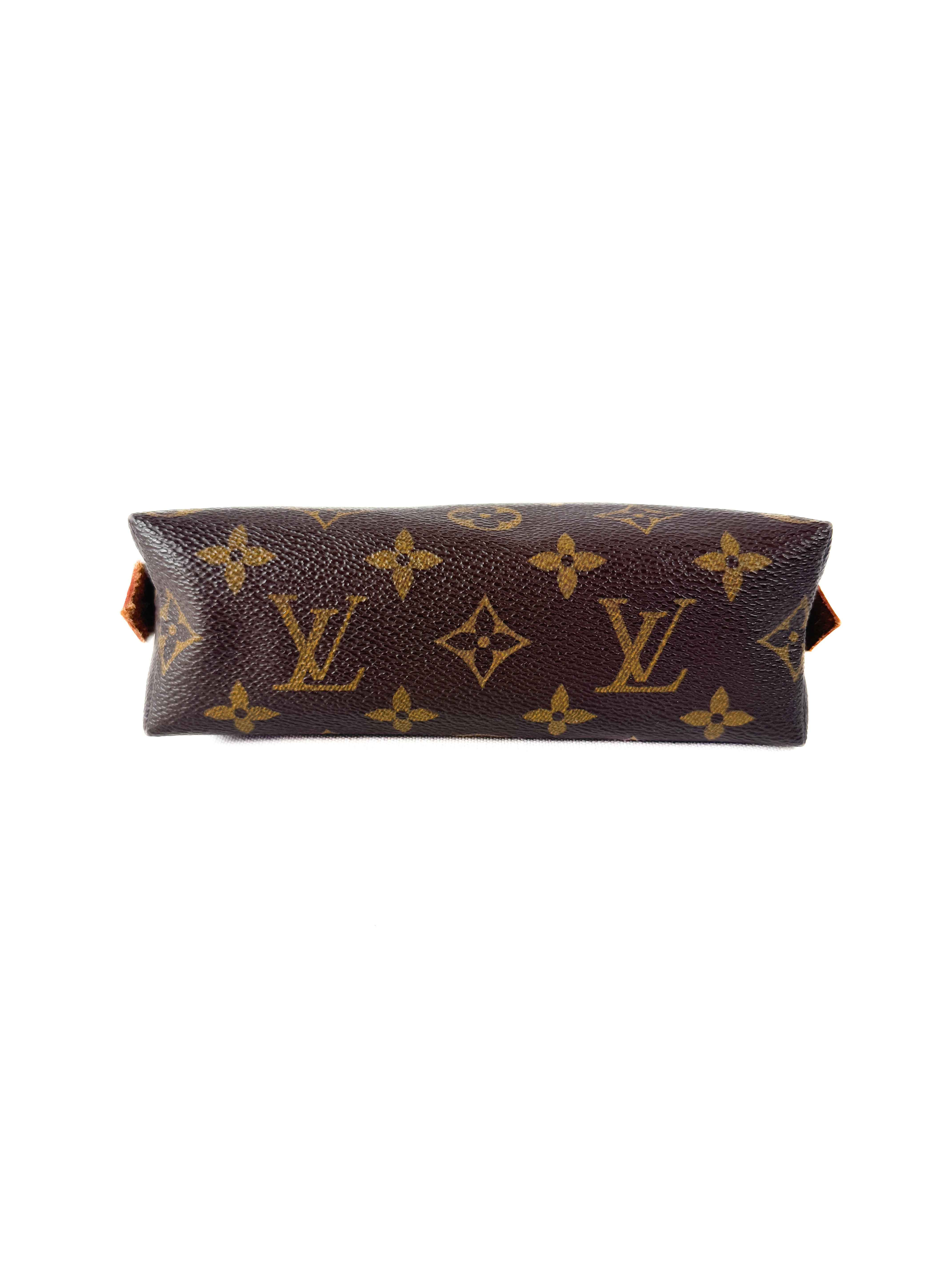 Louis Vuitton monogram cosmetic zip pouch