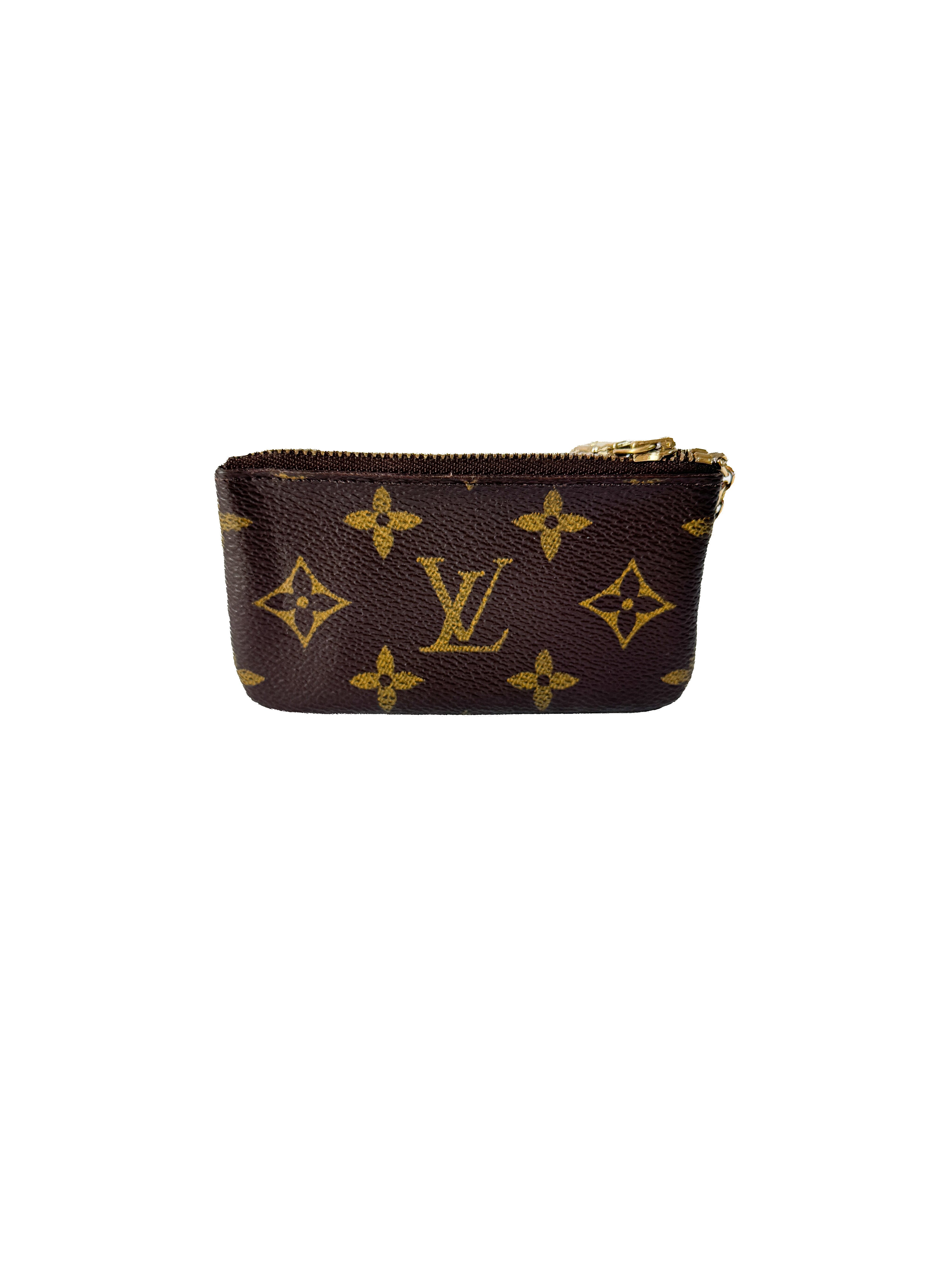 Louis Vuitton monogram key cles pouch SD1021