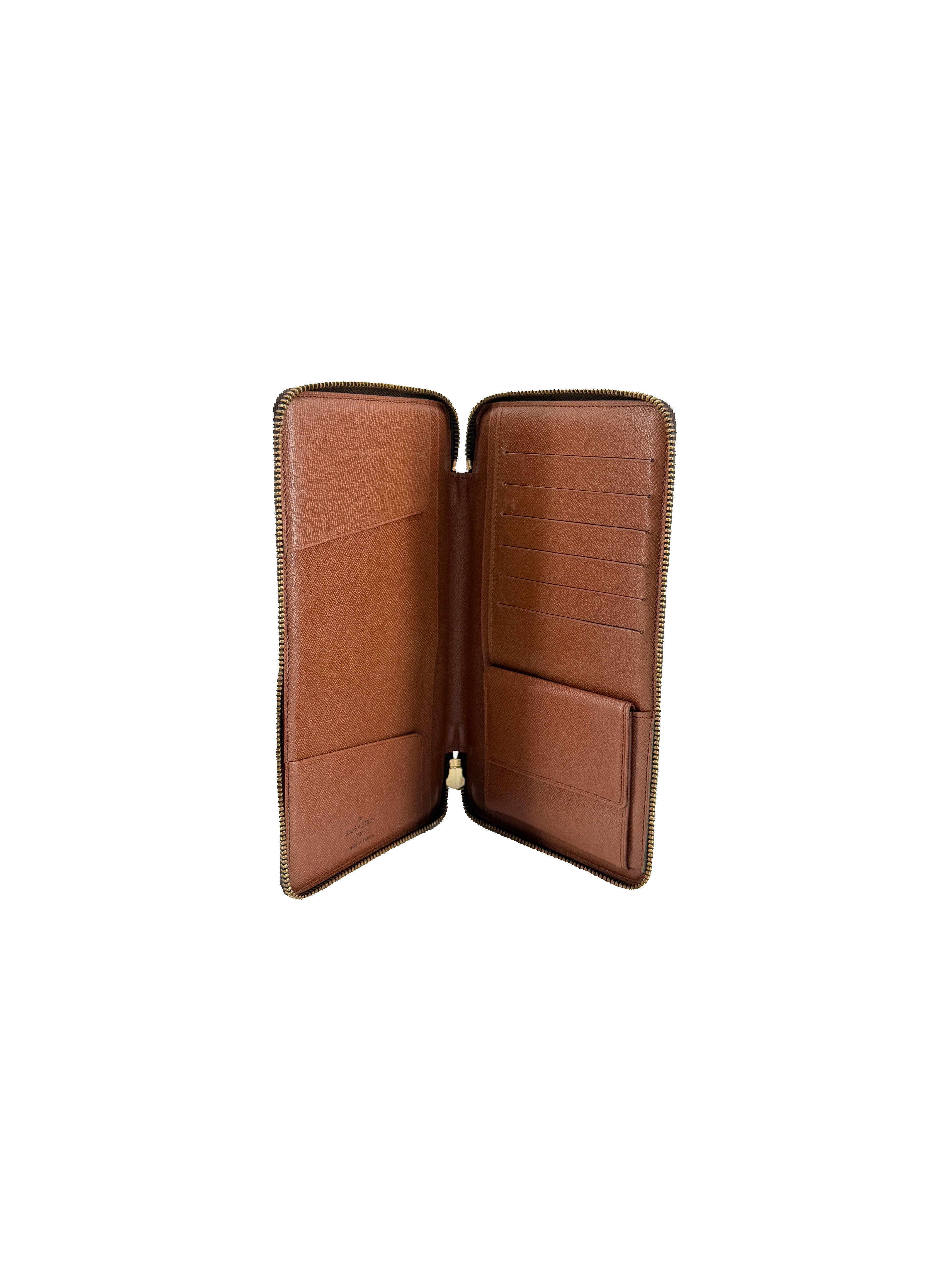 Louis Vuitton monogram vintage organizer wallet MI0972