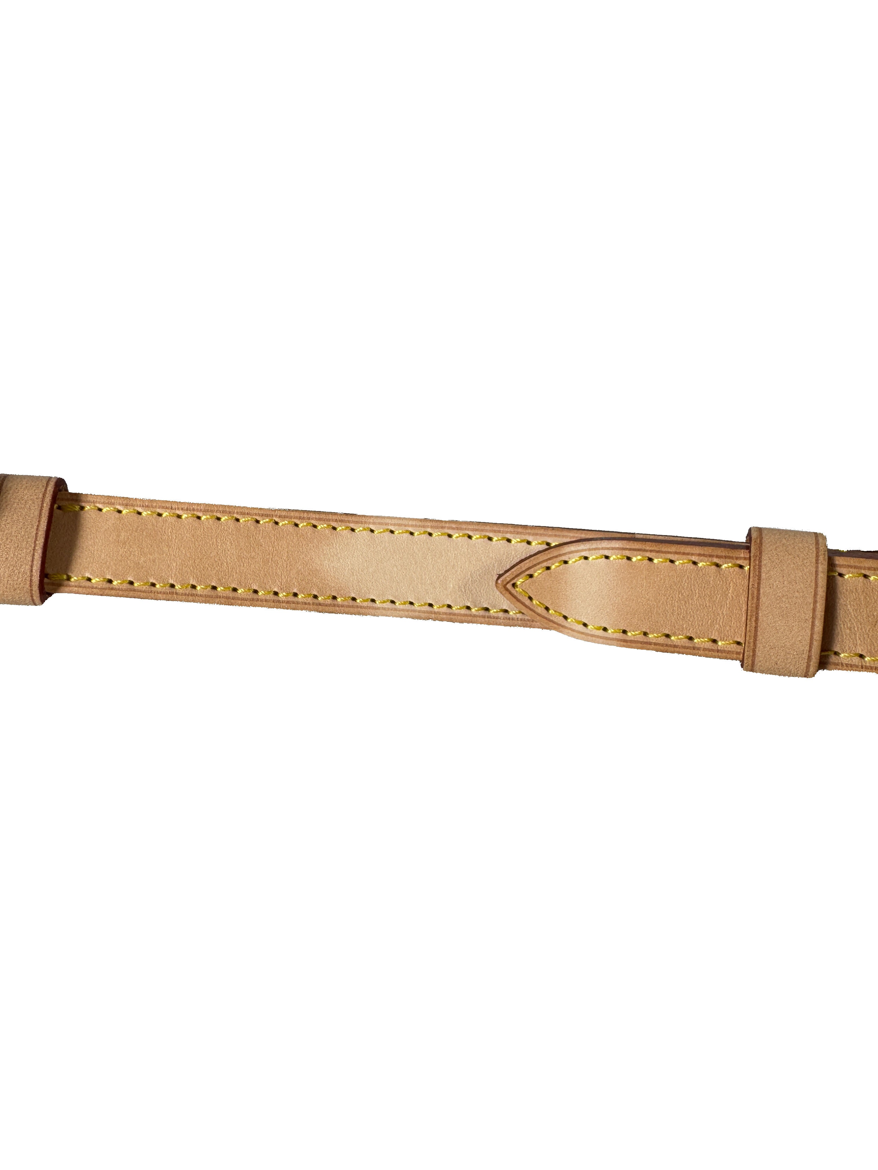 Louis Vuitton vachetta shoulder strap