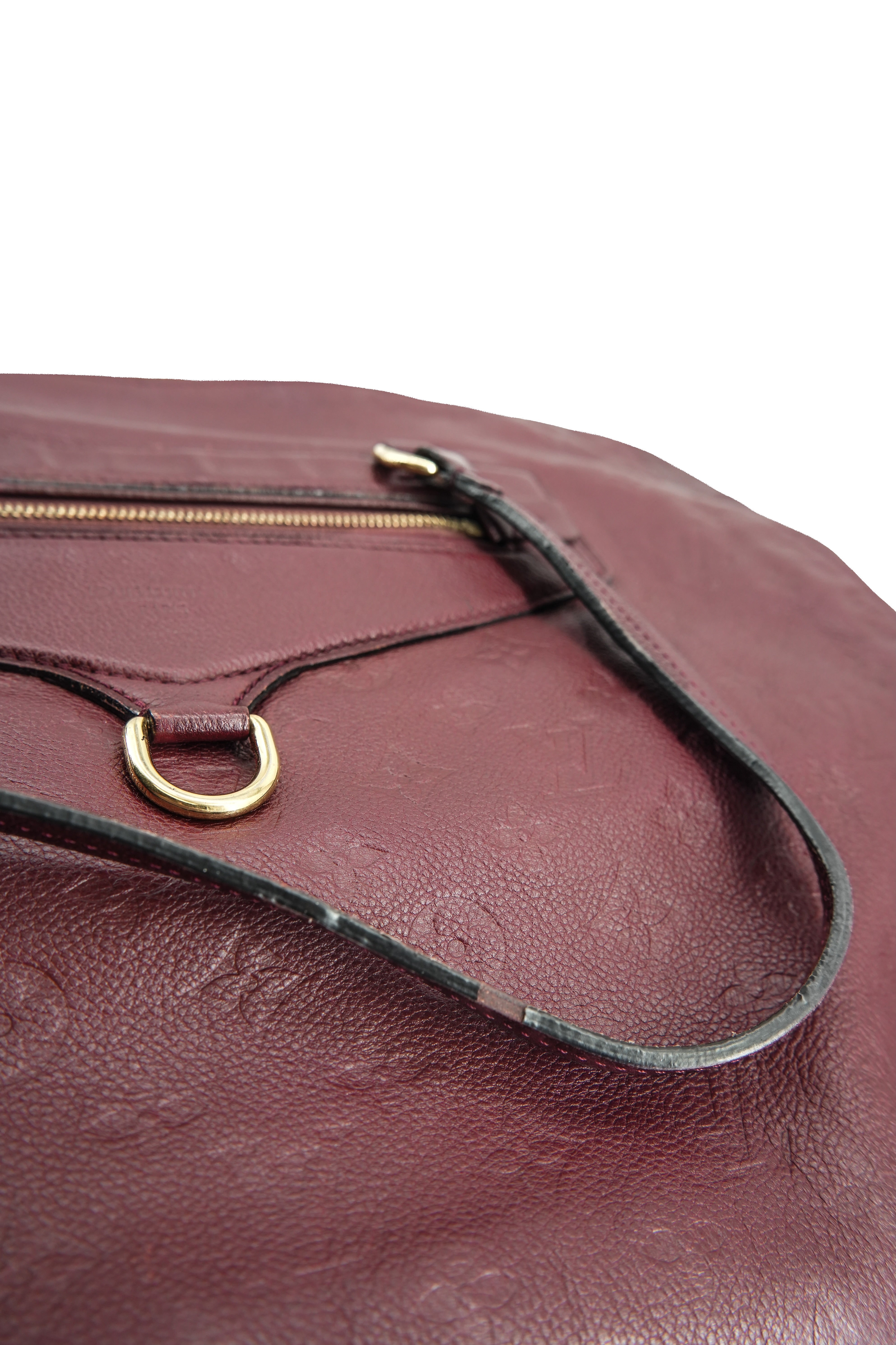 Louis Vuitton burgundy empreinte Lumineuse GM VI0191