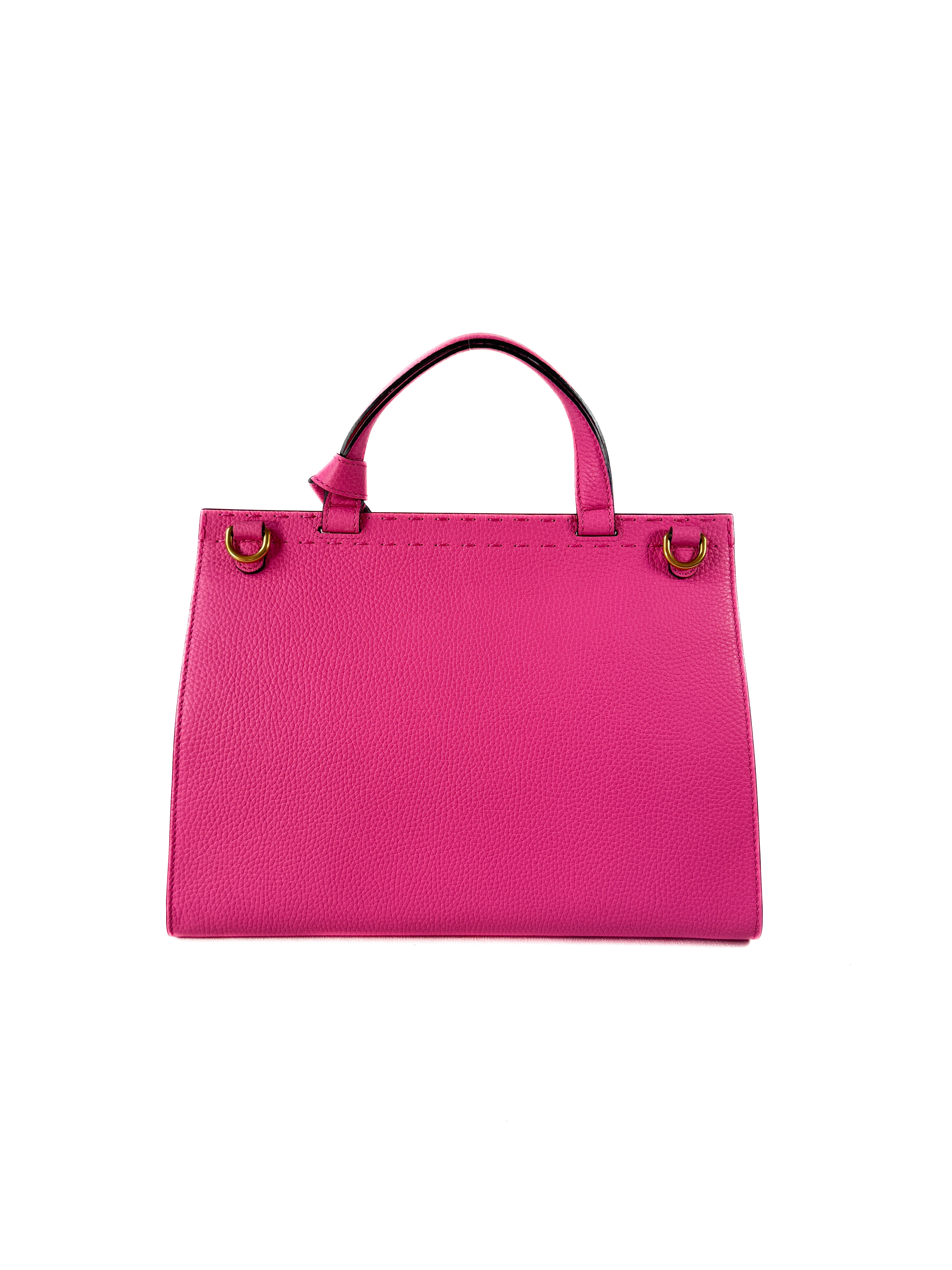 Gucci pink Marmont top handle bag 520981