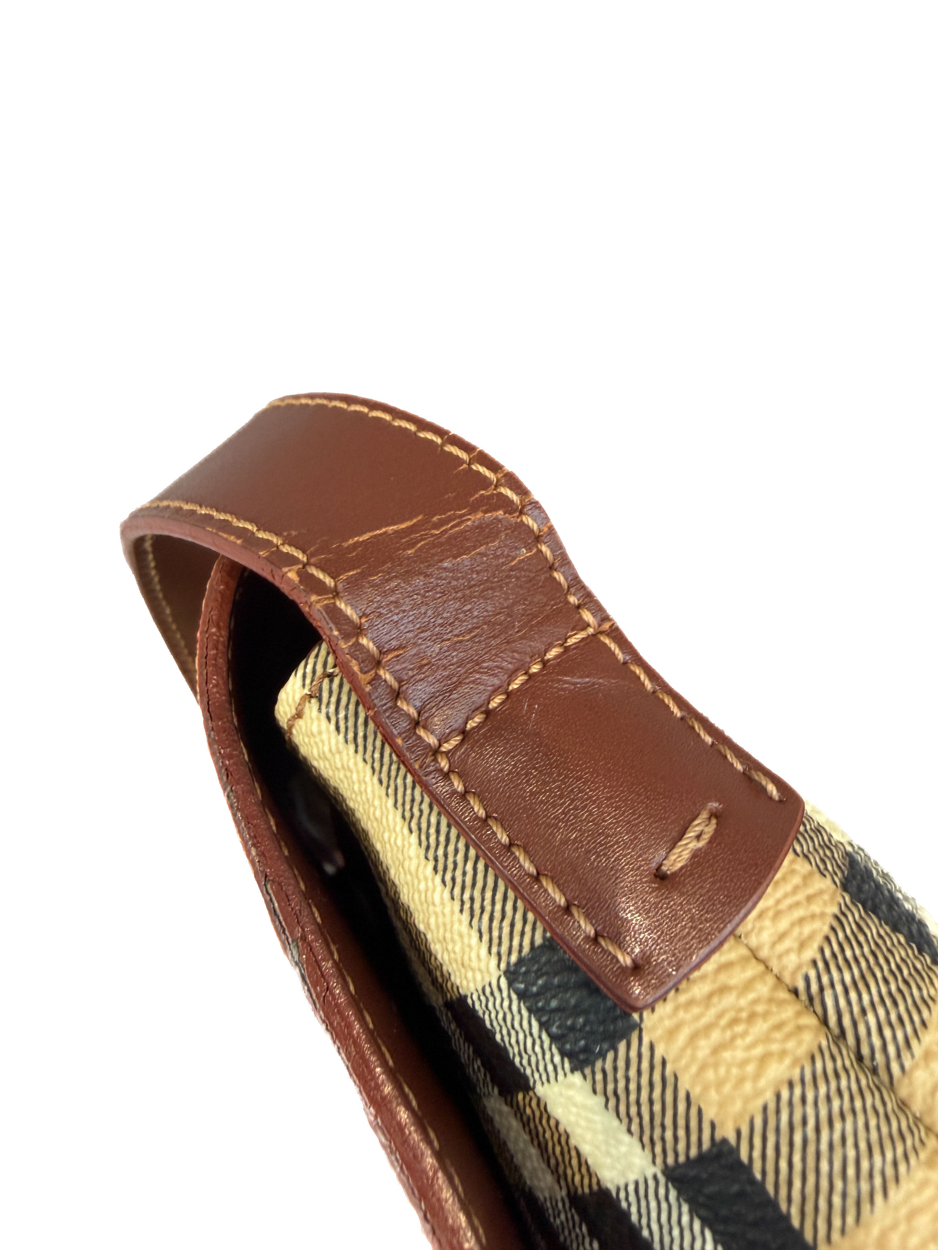 Burberry nova check shoulder bag T-03-1