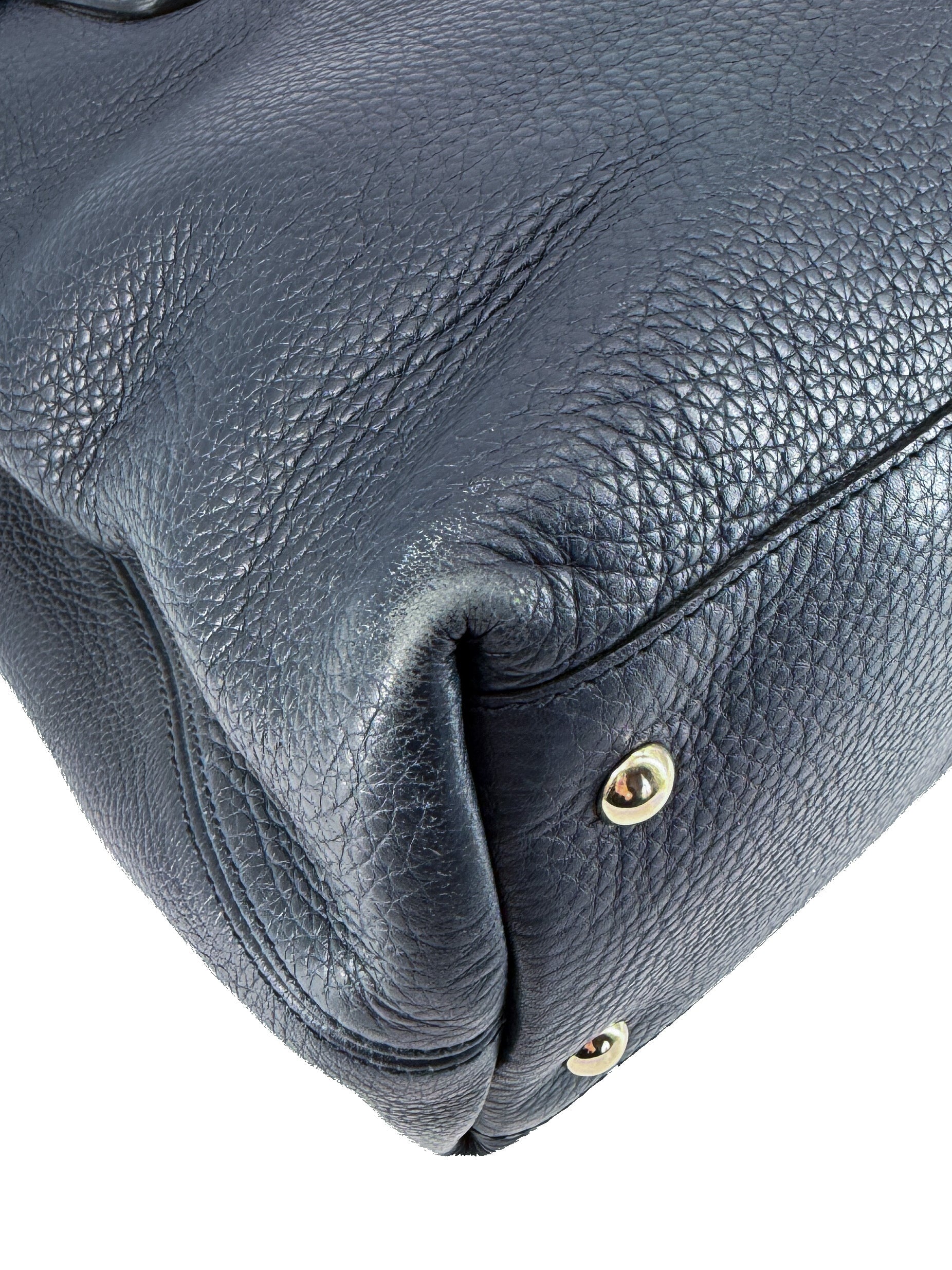 Gucci dark navy Soho Working tote 308363213317