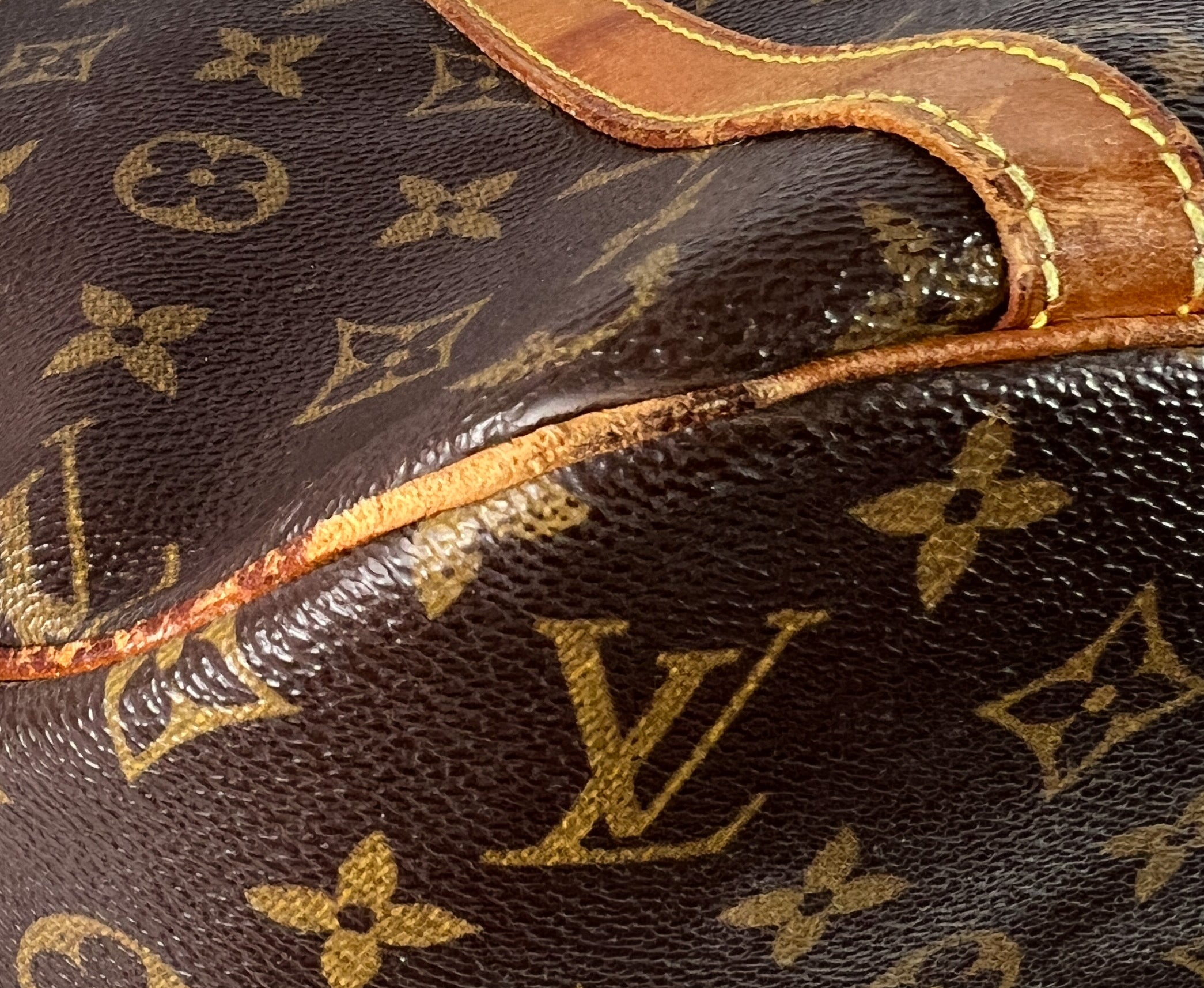 Louis Vuitton monogram Sac shopping tote 1998