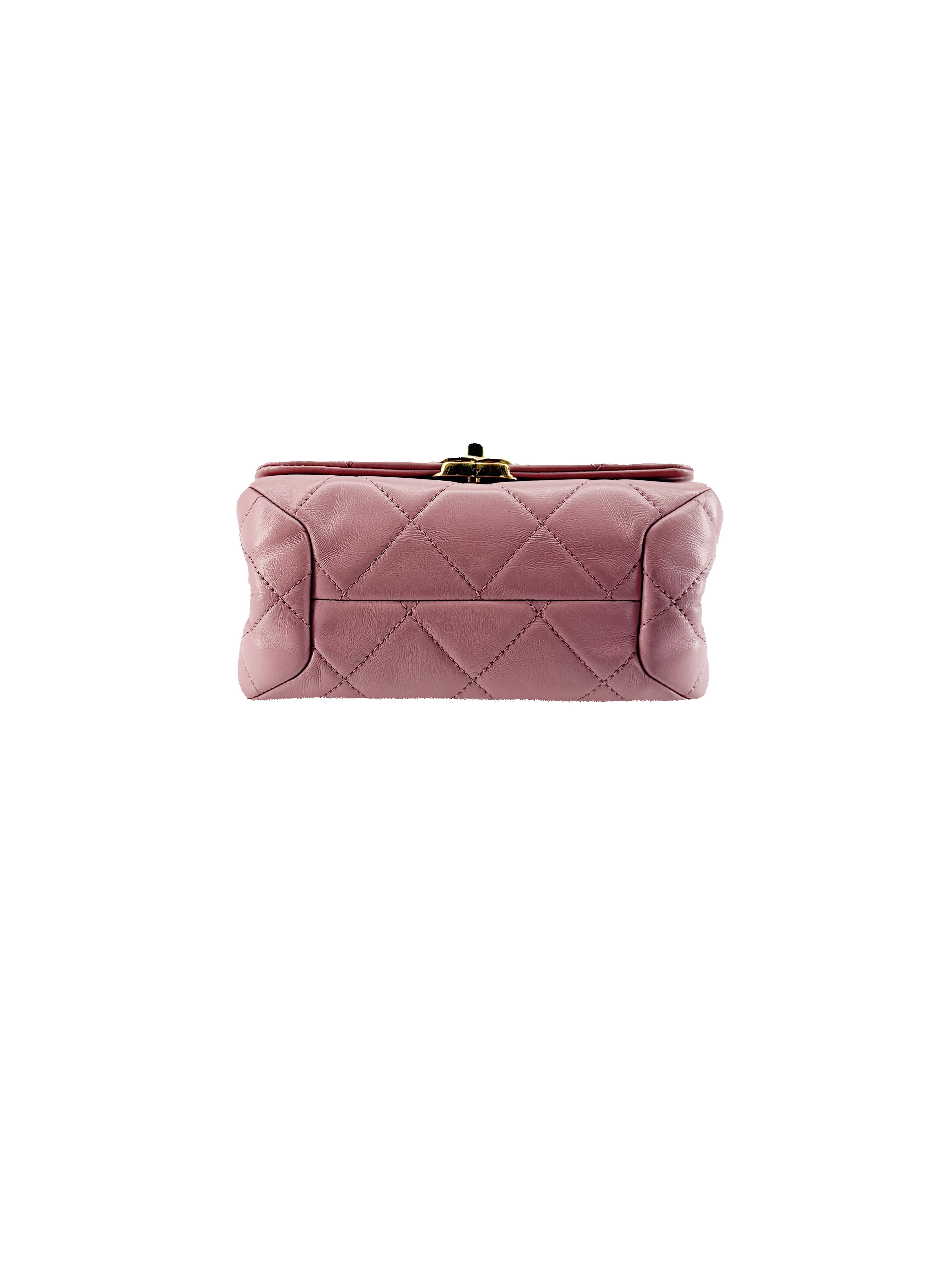 Chanel pink Match small flap bag P0H1C0H5