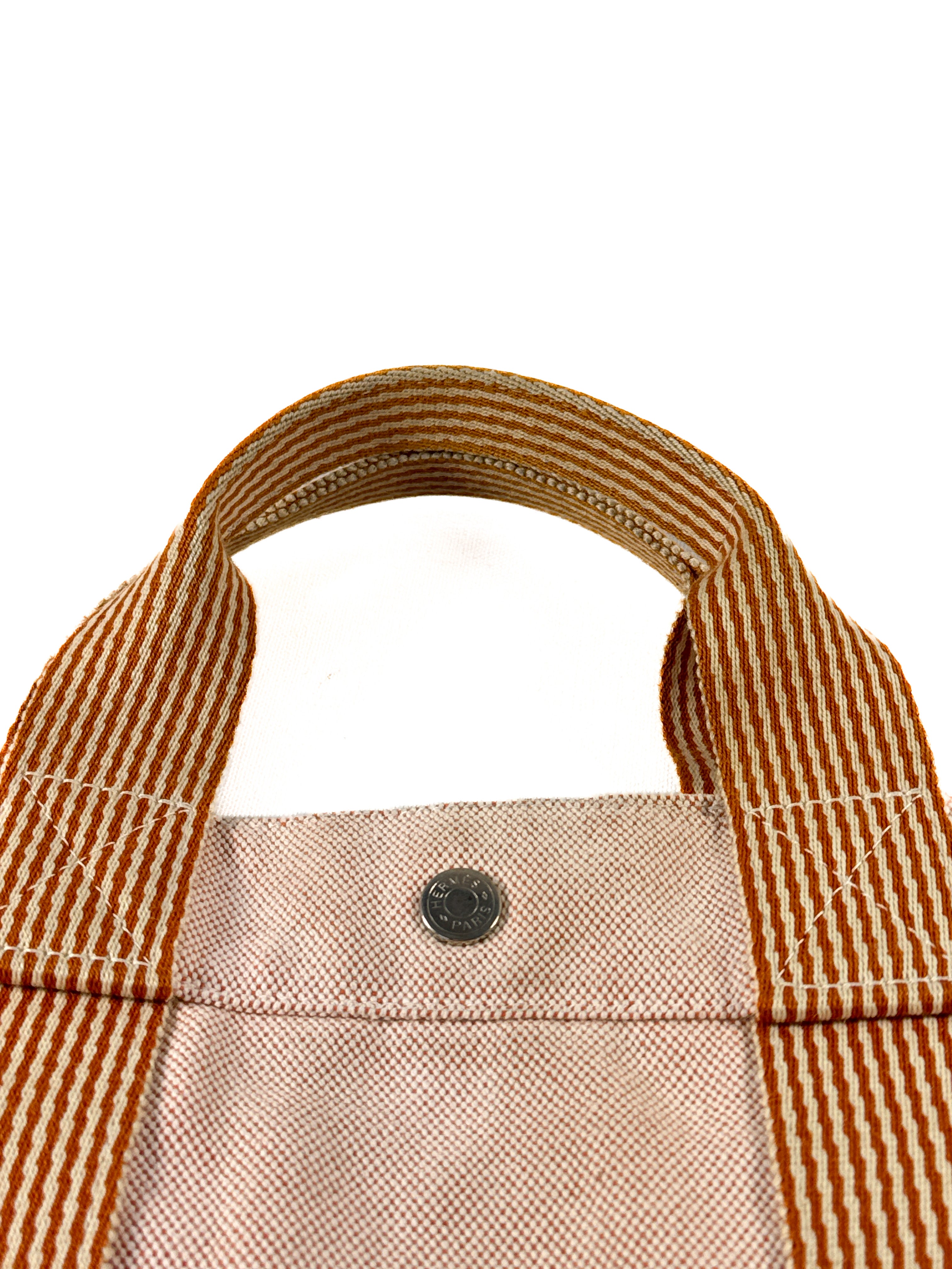 Hermès orange herline new fourre tout MM tote