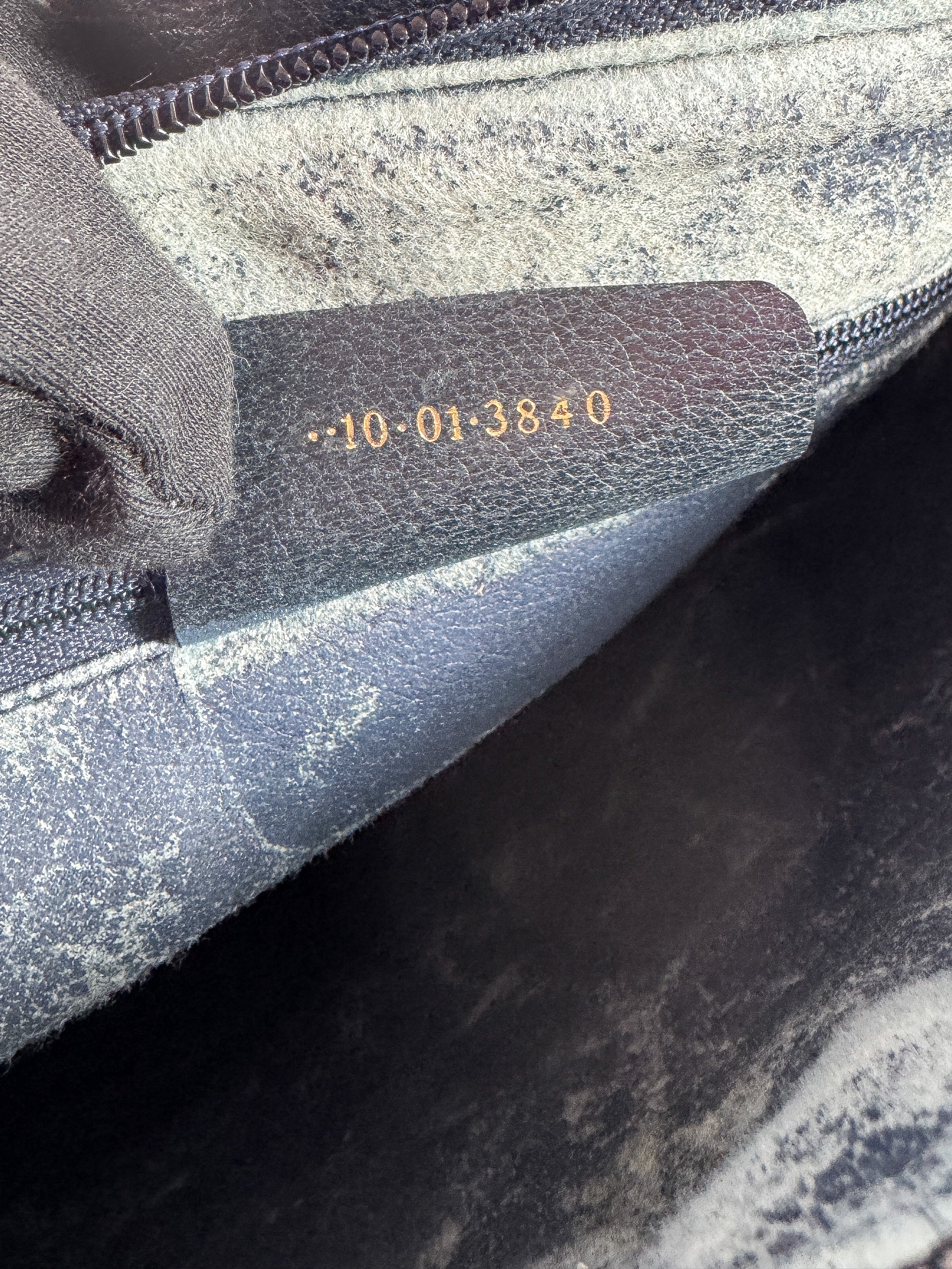 Gucci navy GG sherry line shoulder bag