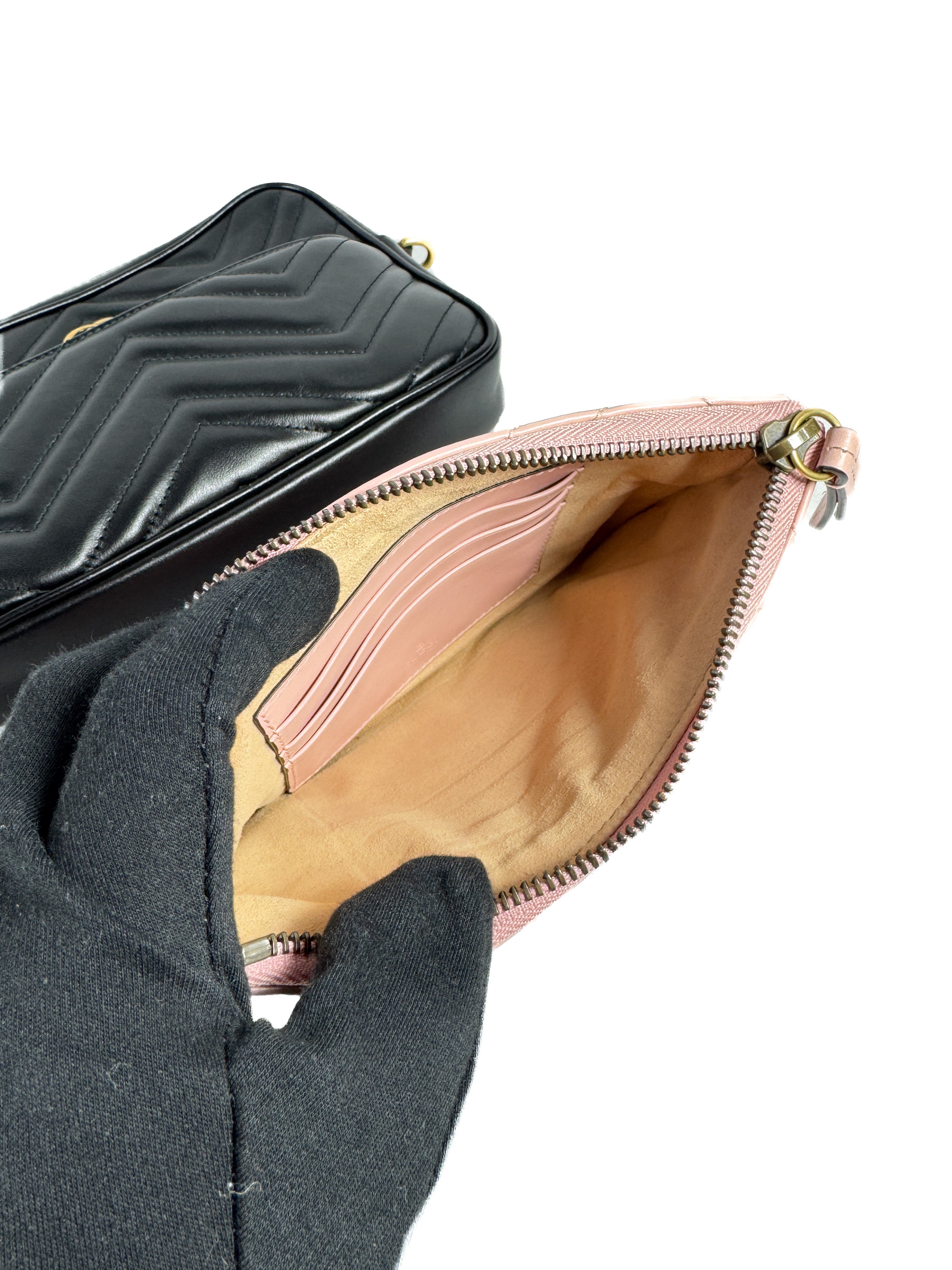 Gucci GG Marmont Multi-Use Bag Matelasse Leather 4061