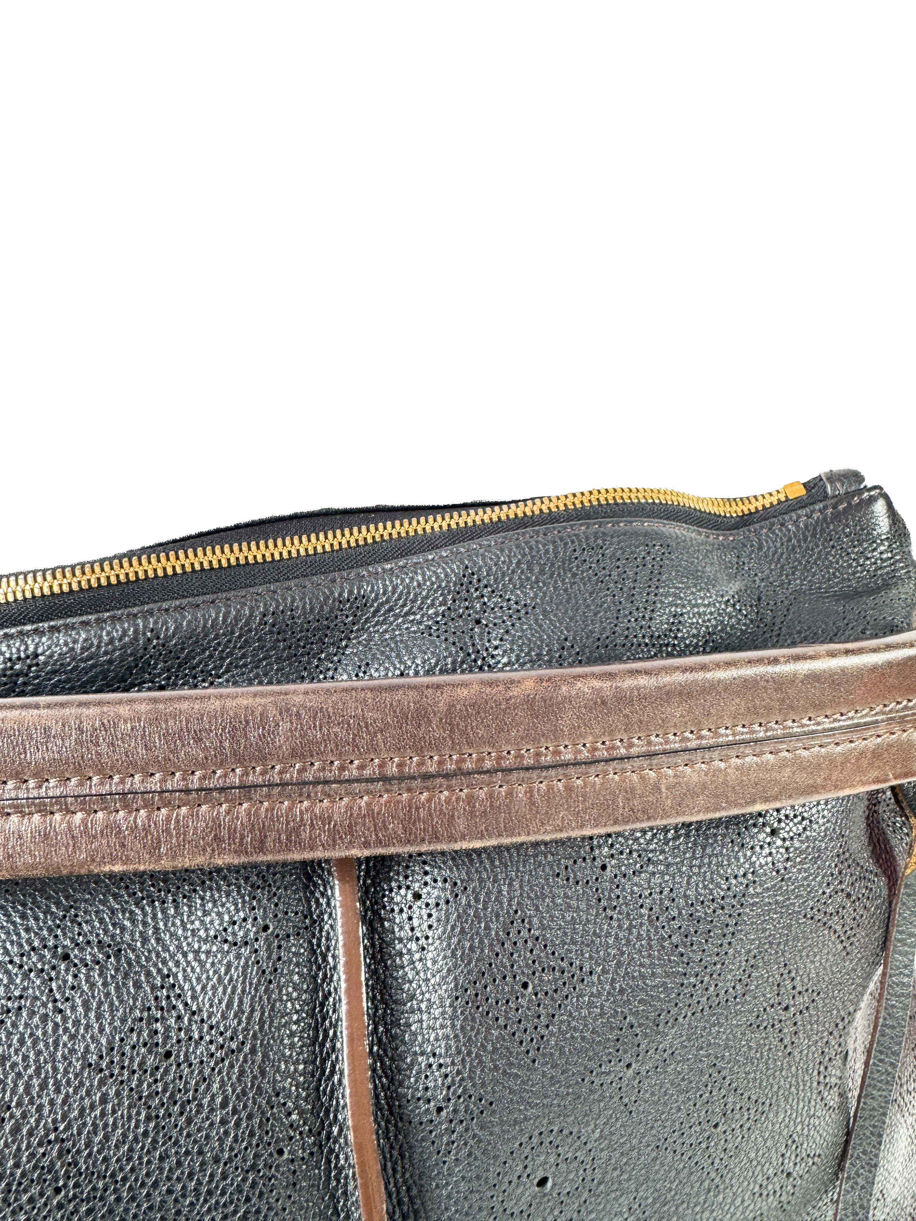 Louis Vuitton black/brown Mahina Selene PM TH0112