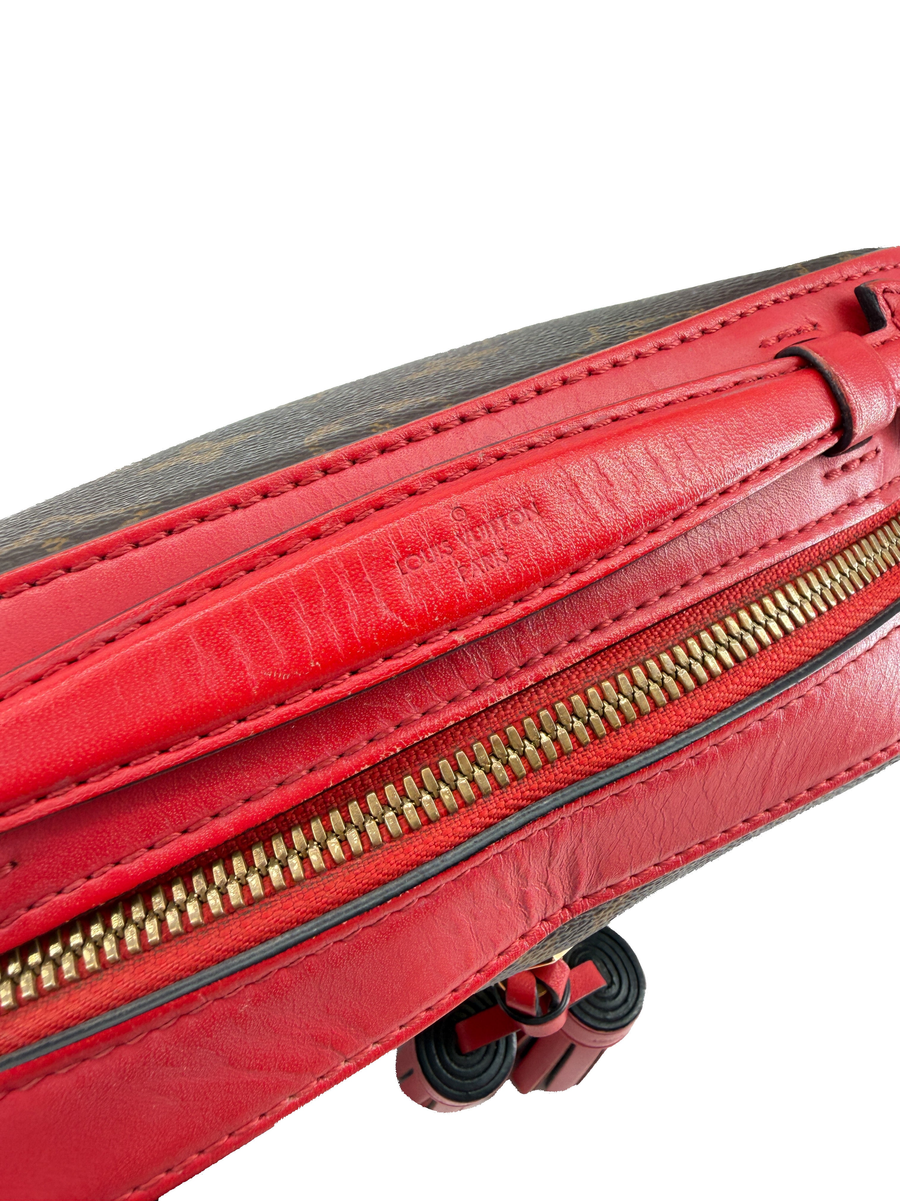 Louis Vuitton monogram red Saintonge CA2188