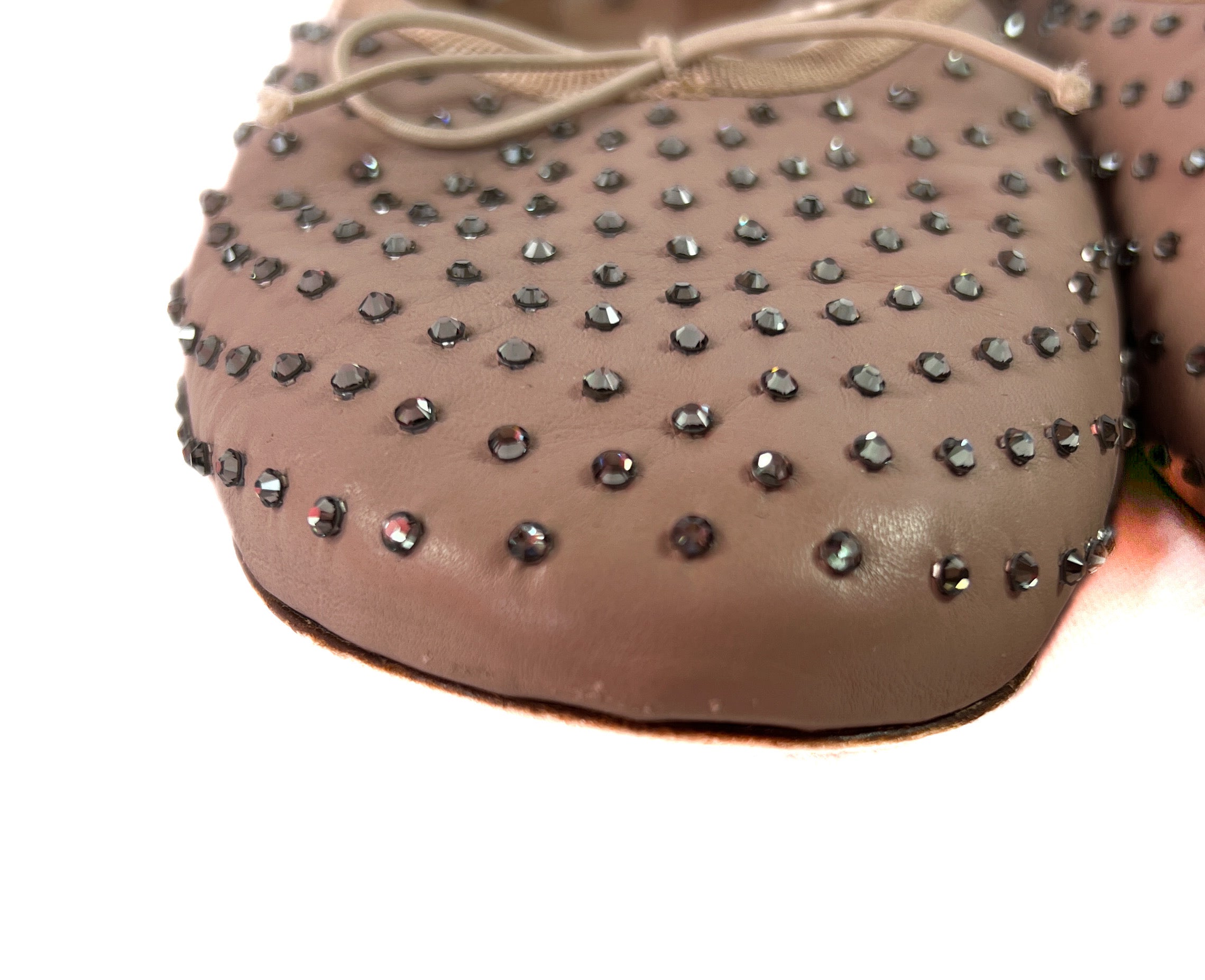 Valentino Garavani rockstud Mary Jane ballerina flats size 38.5