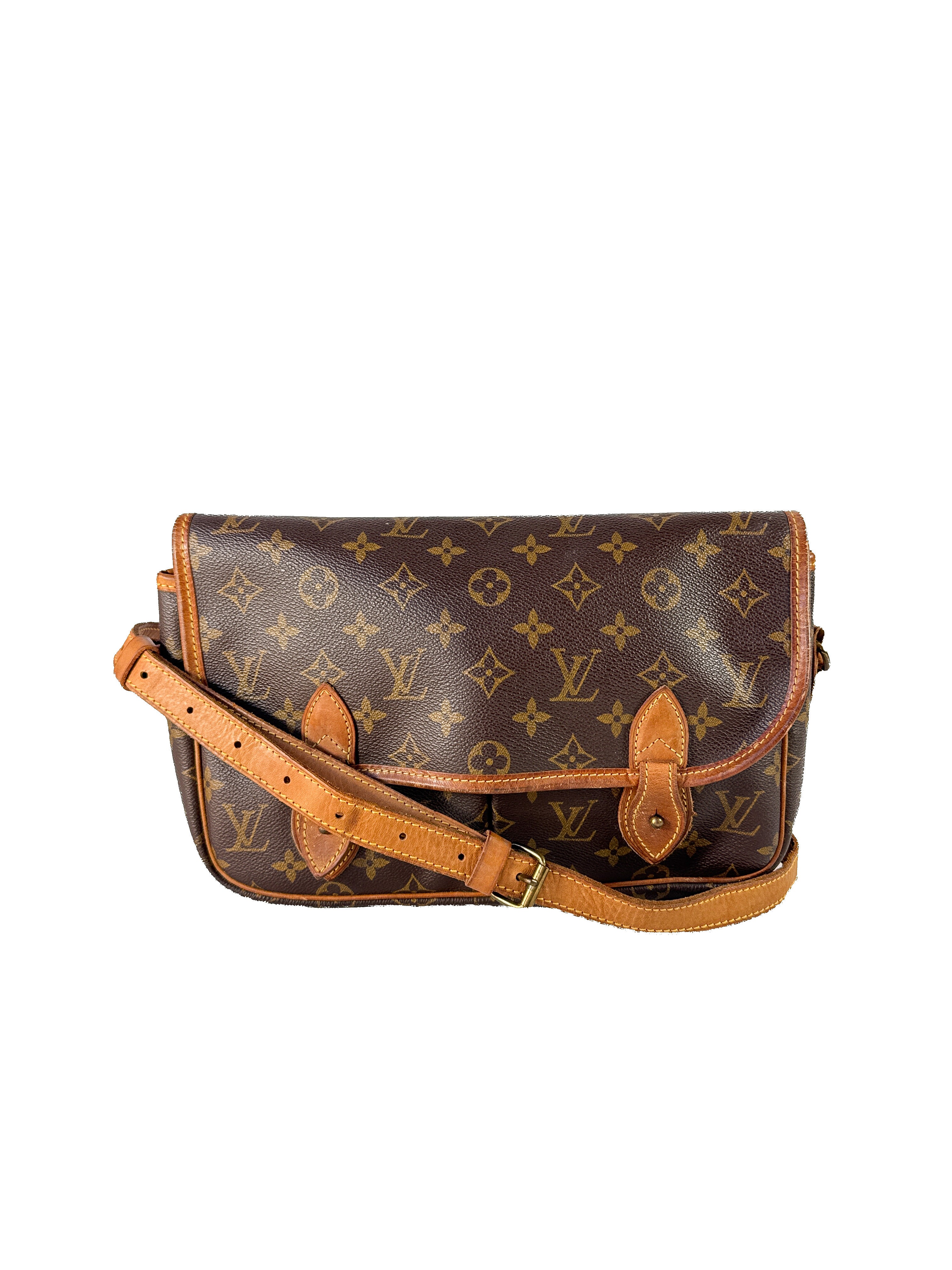 Louis Vuitton monogram Gibeciere MM crossbody AR0911