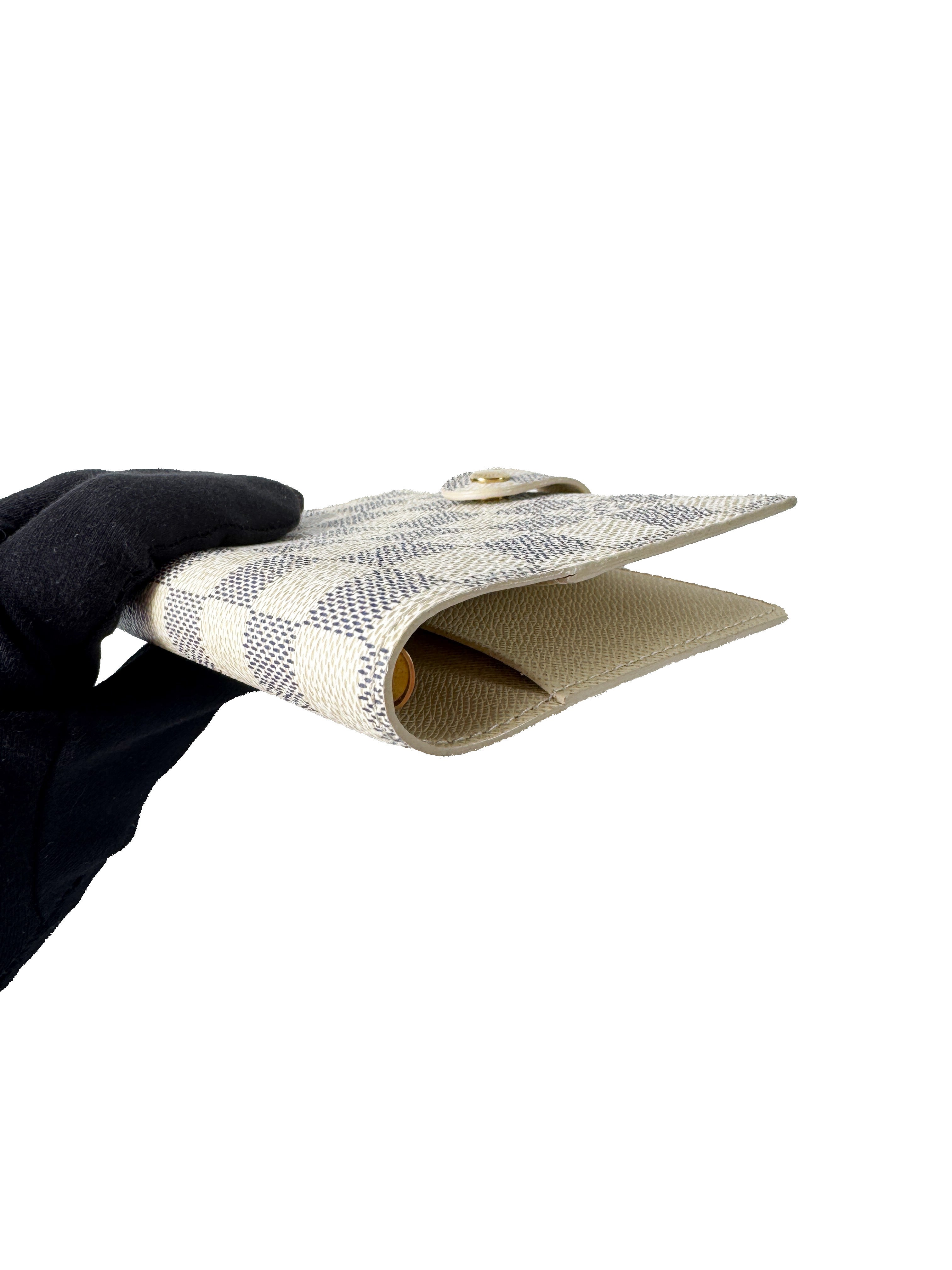 Louis Vuitton damier azur agenda PM CA4058