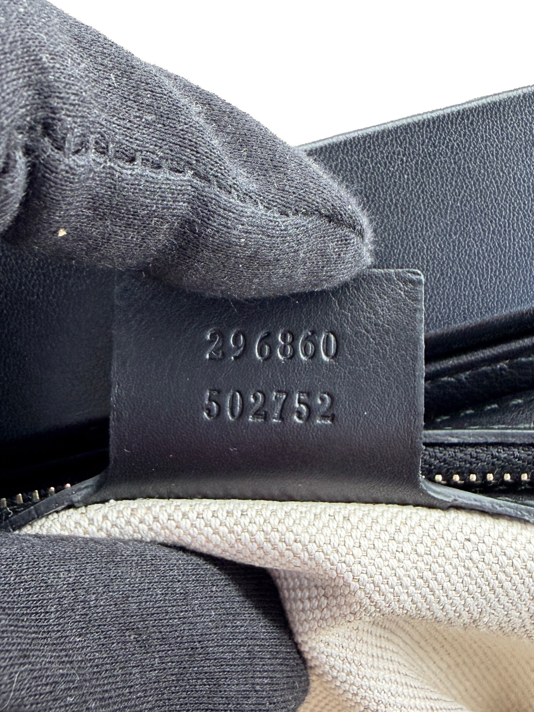 Gucci black Bamboo Bold top handle tote 296860502752