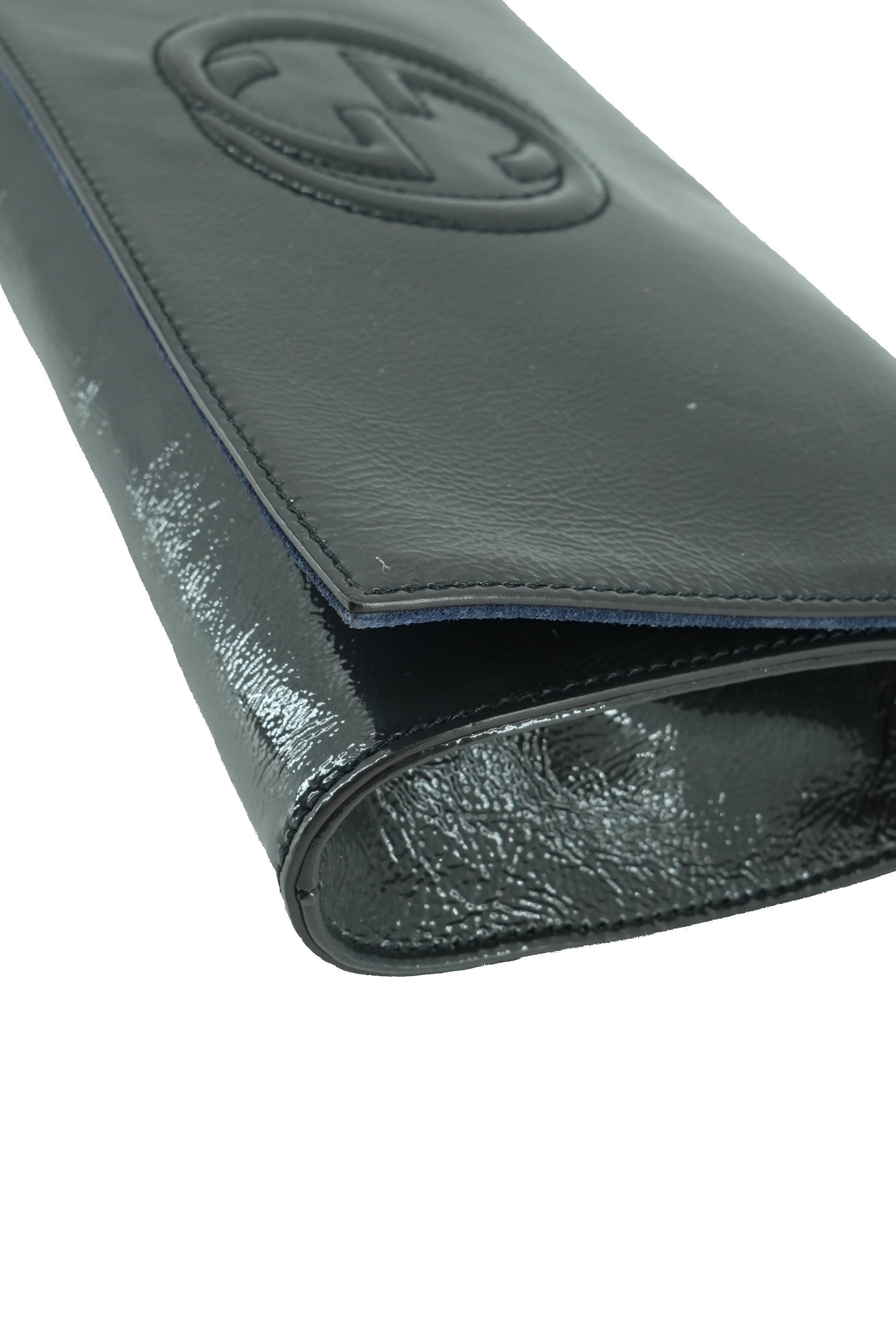 Gucci patent leather soho disco clutch 336753 204991