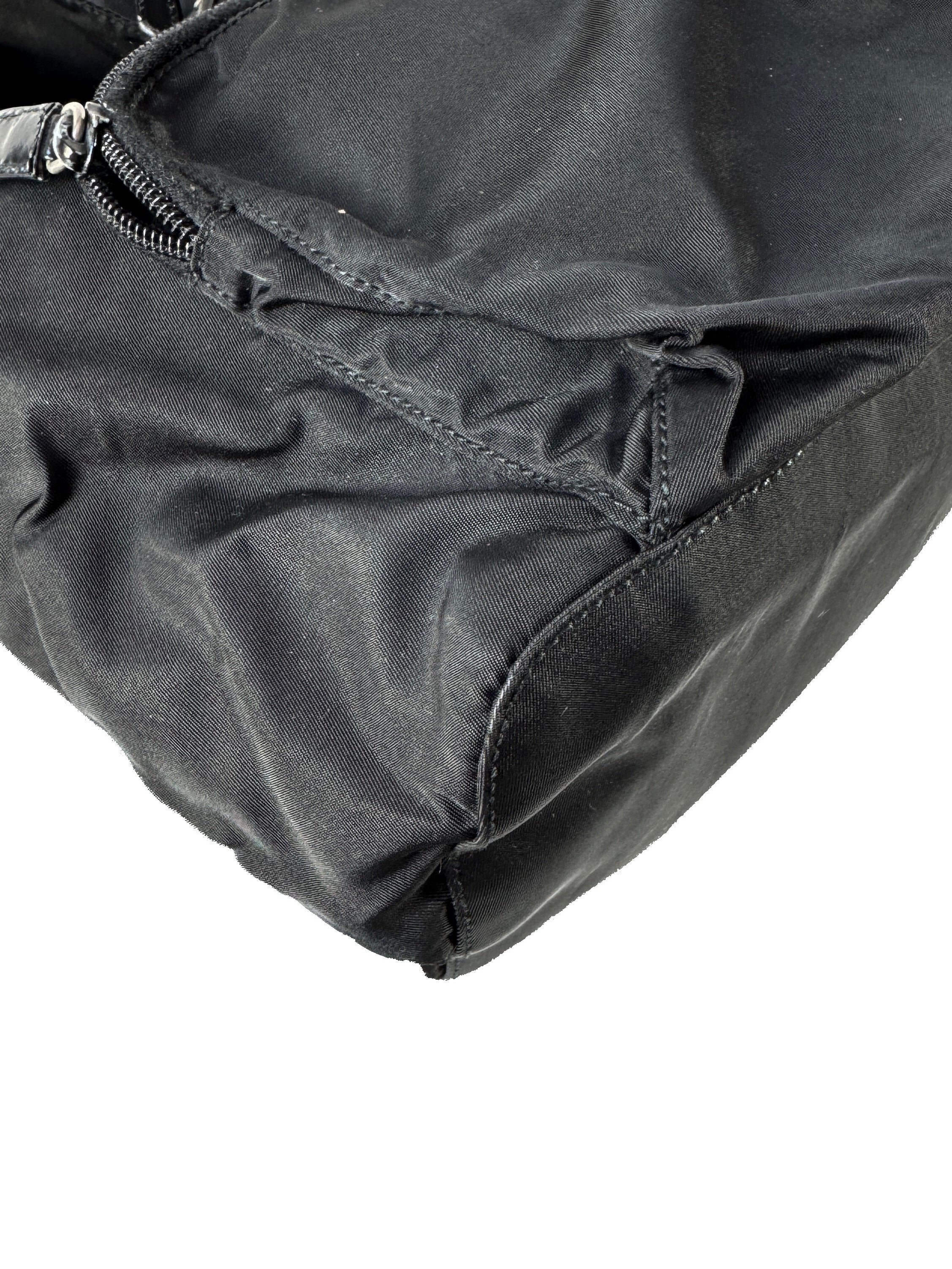 Prada black nylon backpack 58