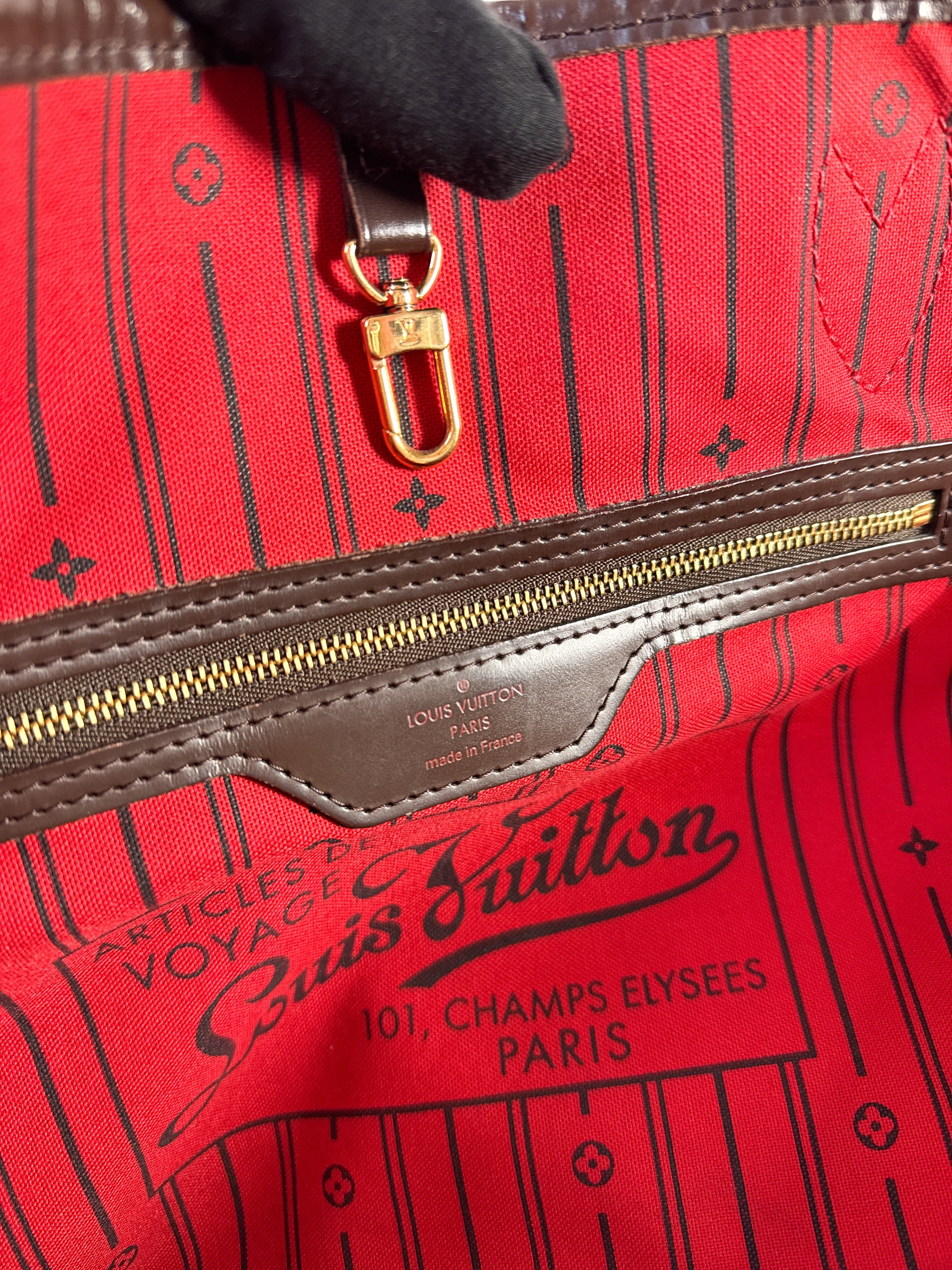 Louis Vuitton damier ebene neverfull MM SP4068