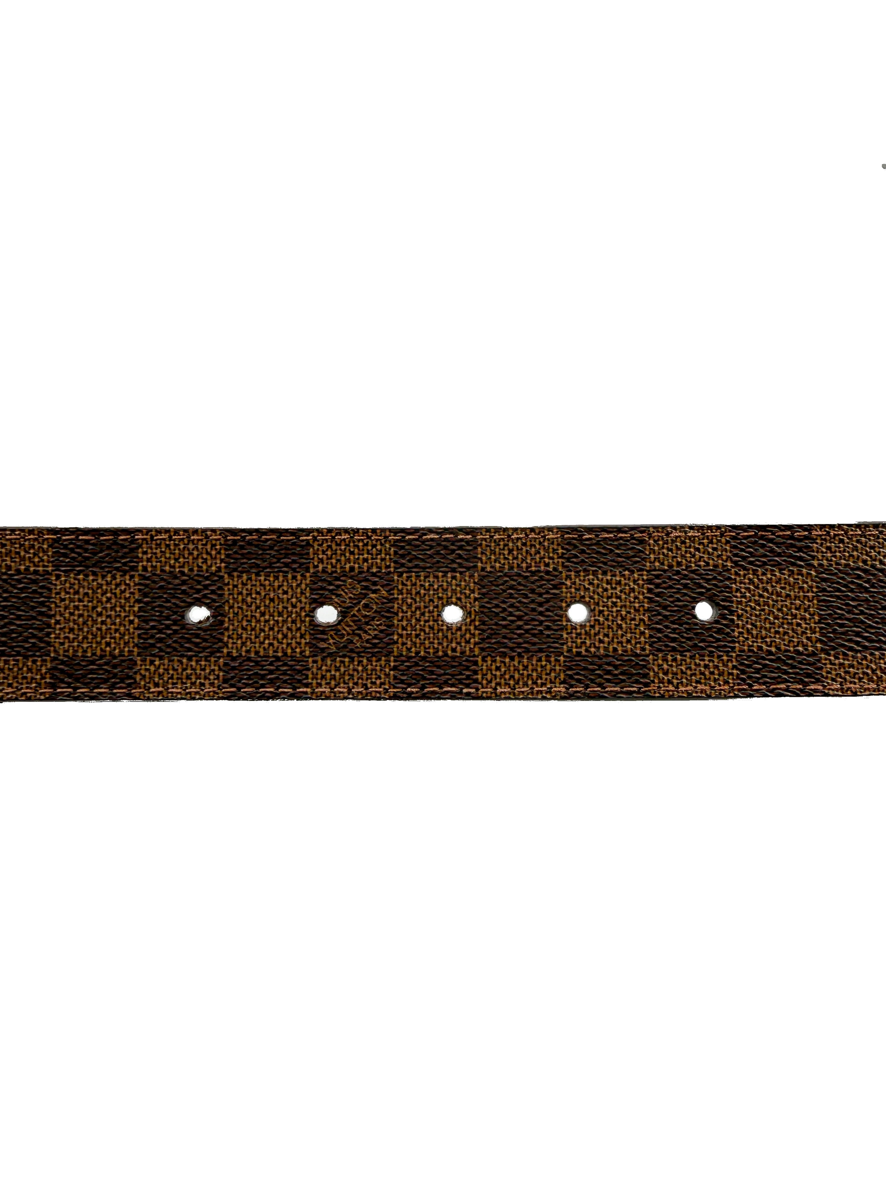 Louis Vuitton damier ebene Iventeur belt size 100 | 40 CT5016