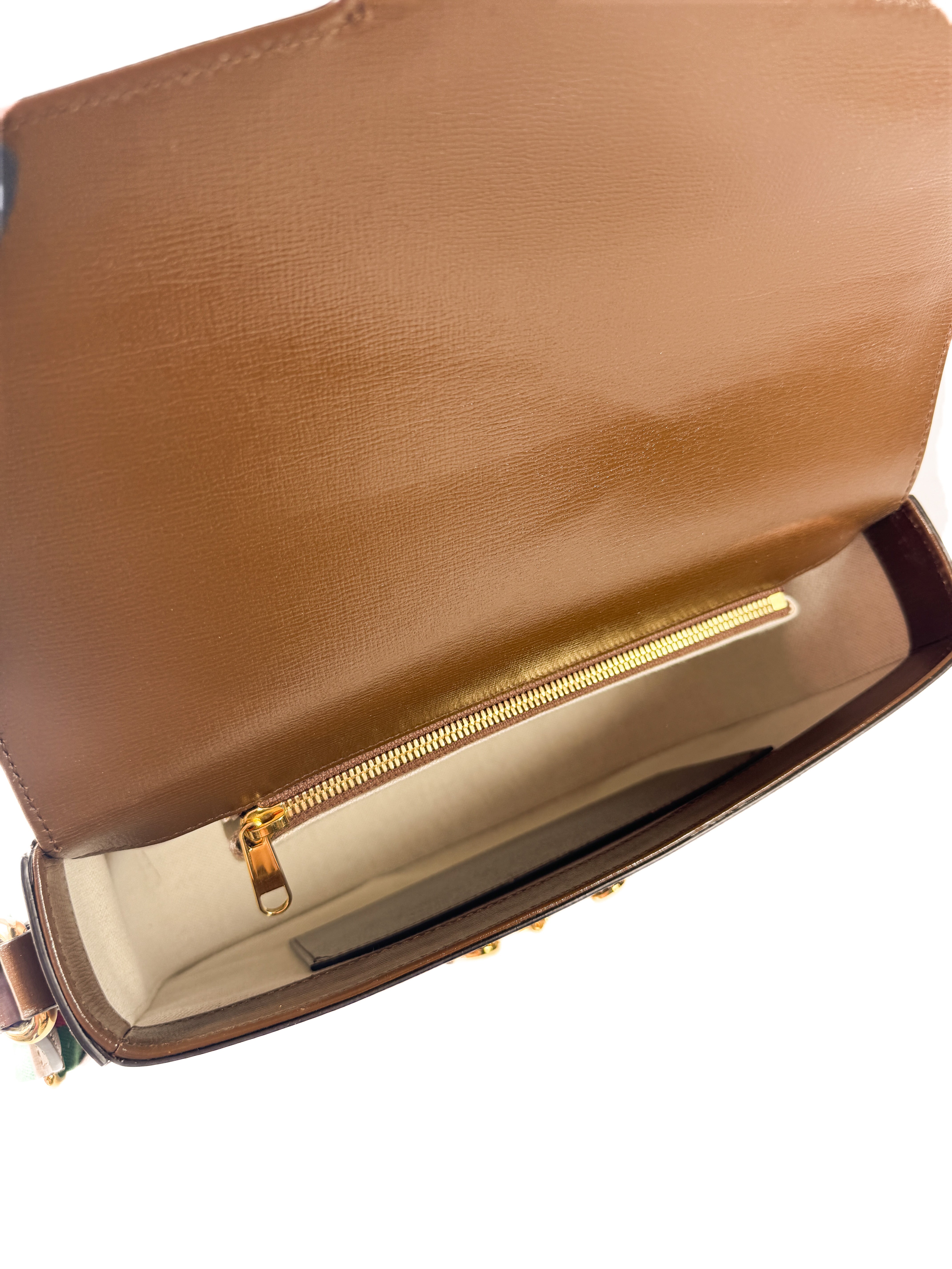 Gucci brown Horsebit 1955 shoulder bag 213317