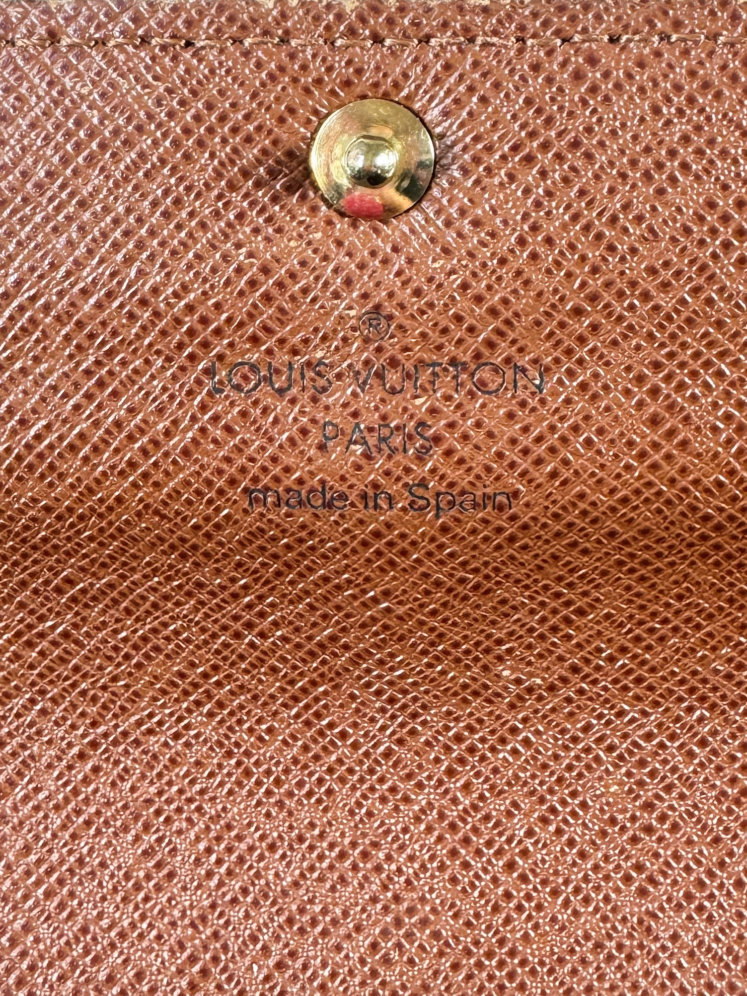 Louis Vuitton monogram Sarah wallet CA0066