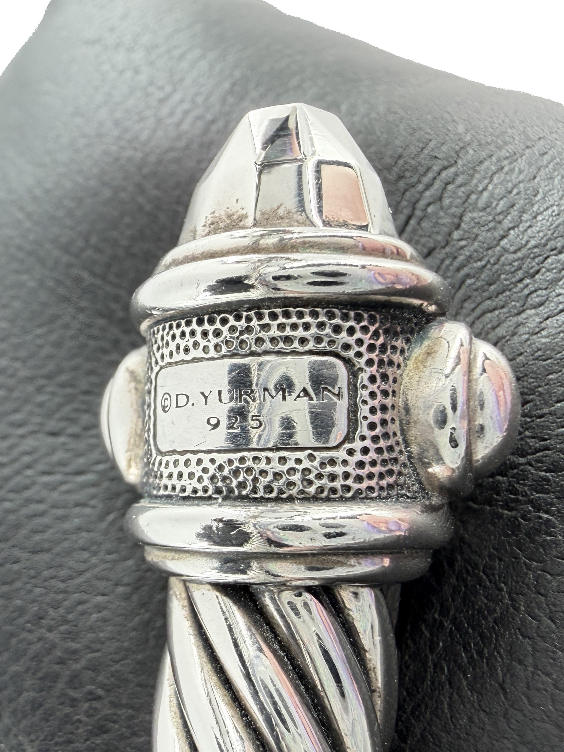David Yurman sterling silver 9MM Renaissance cuff