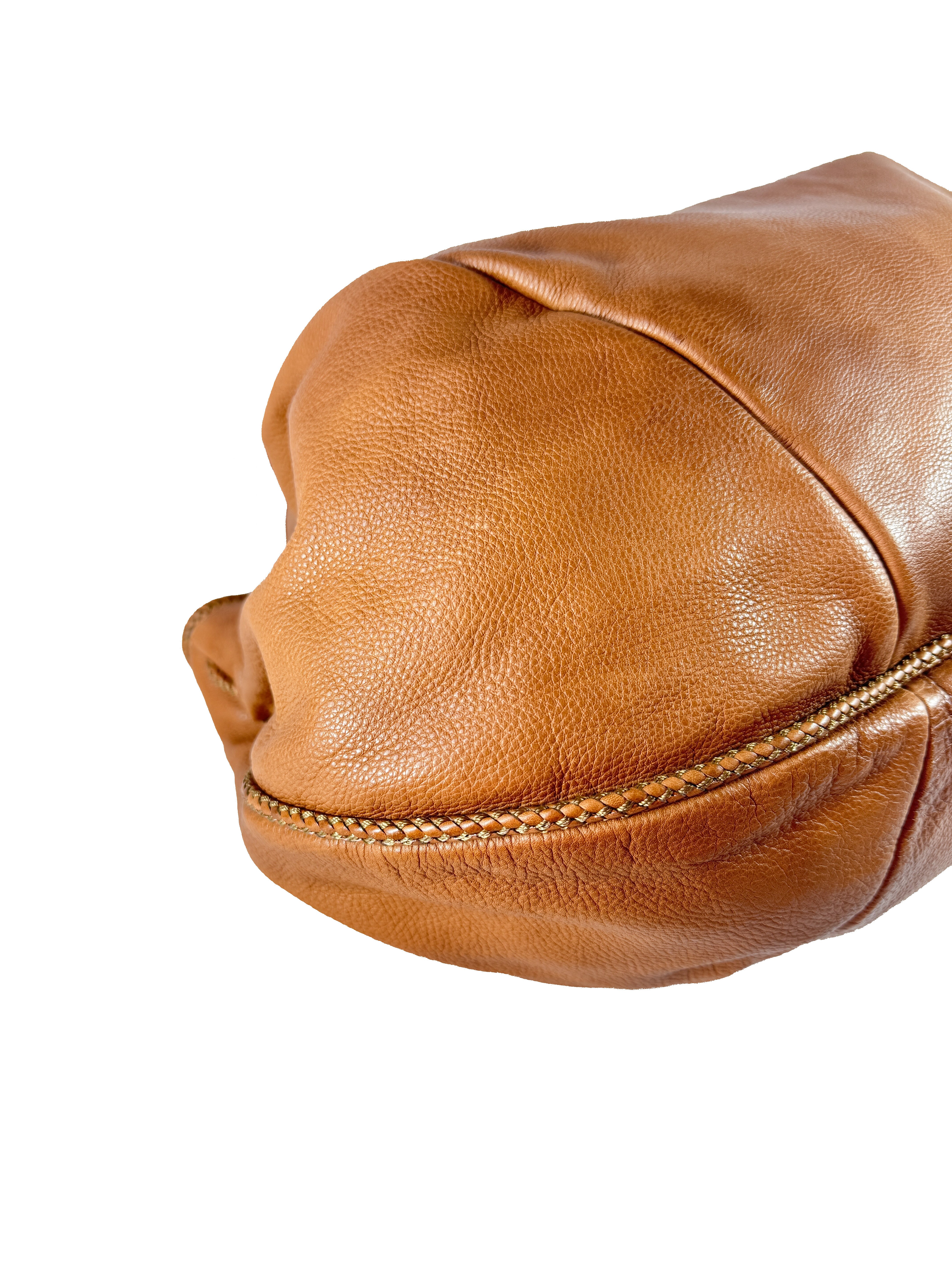 Gucci brown Marrakech leather shoulder bag