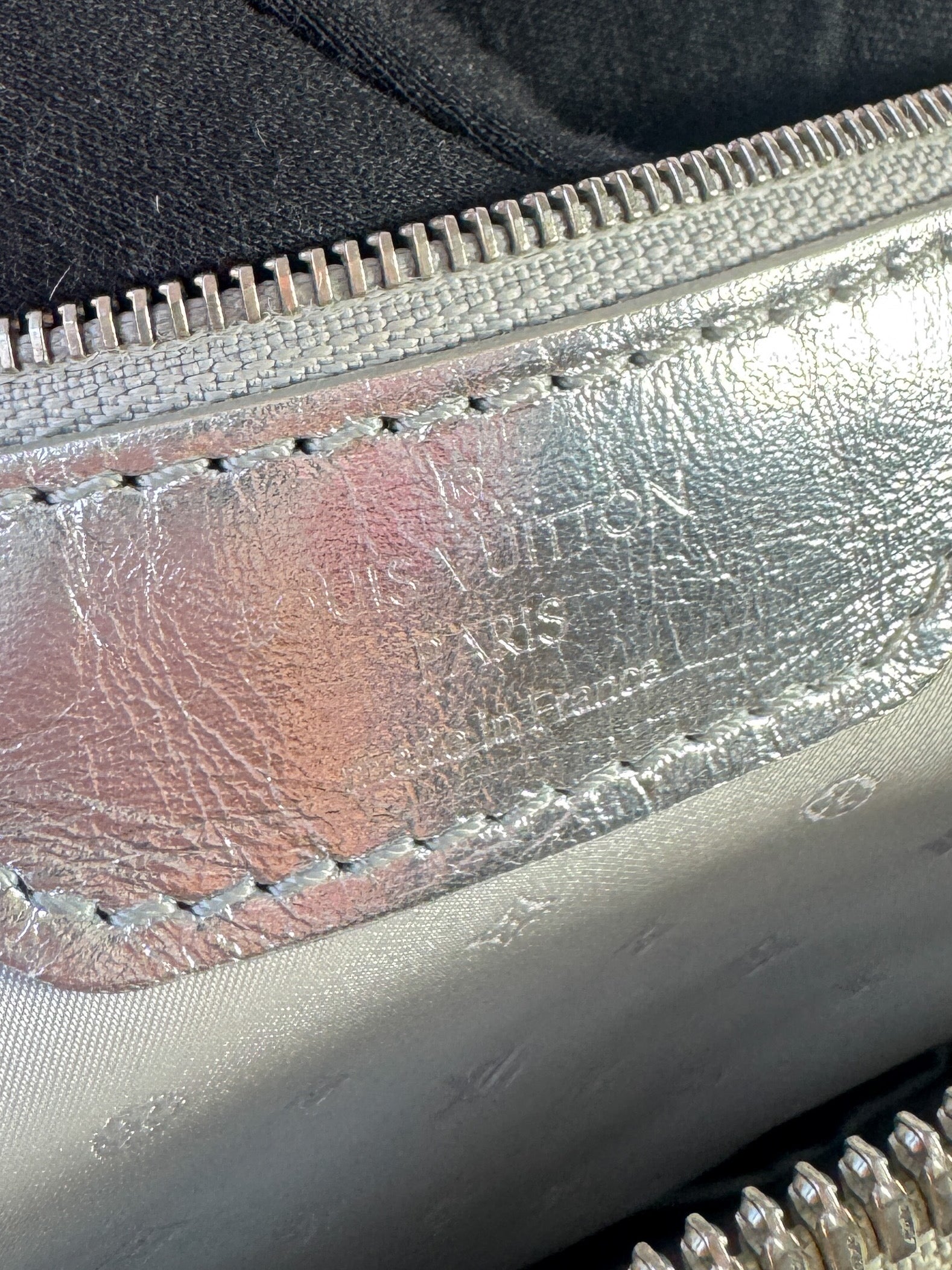 Louis Vuitton silver Suhali lockit MM DU3087