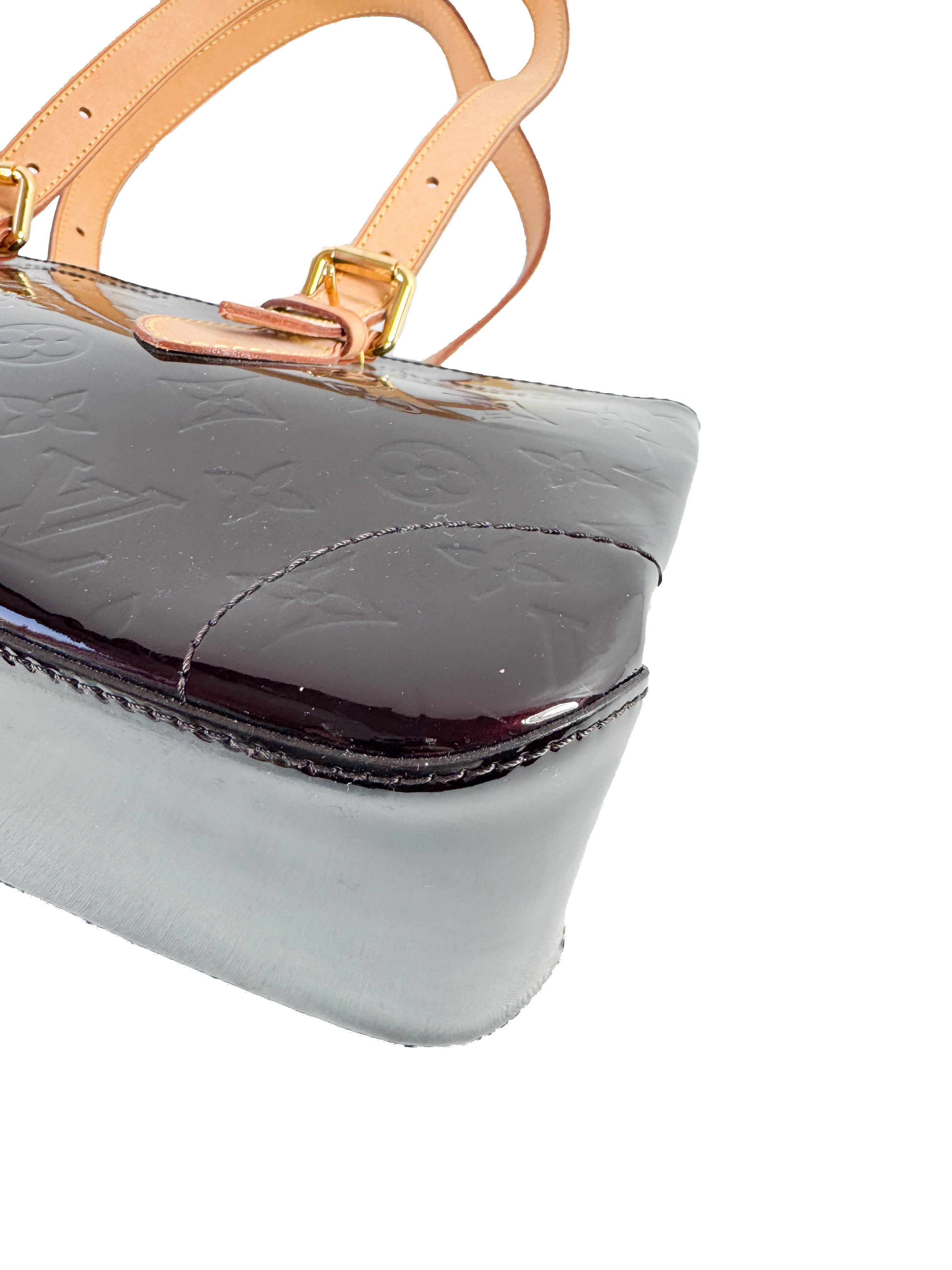 Louis Vuitton vernis Rosewood Avenue Amarante bag