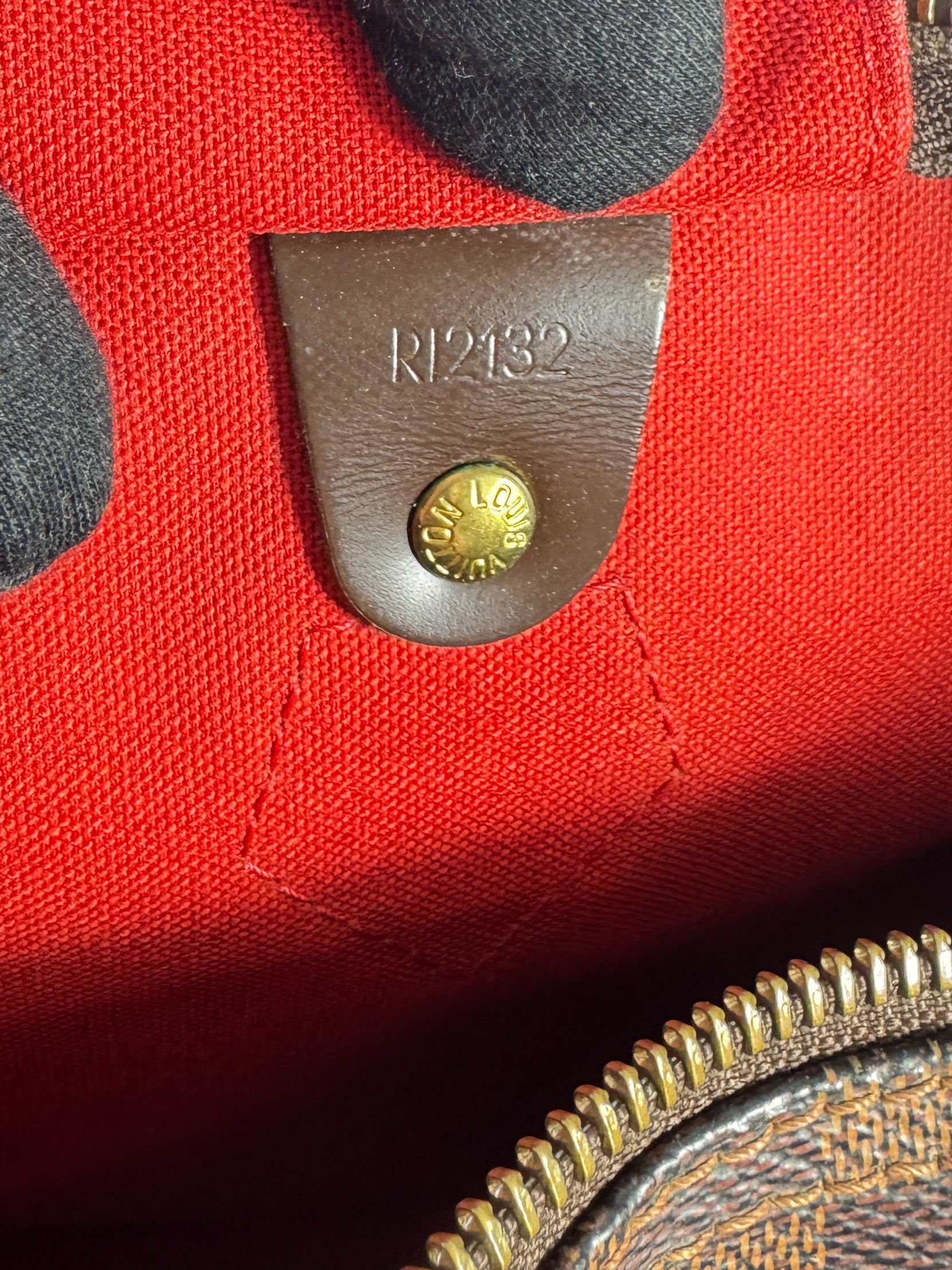 Louis Vuitton damier ebene Speedy 35 RI2132