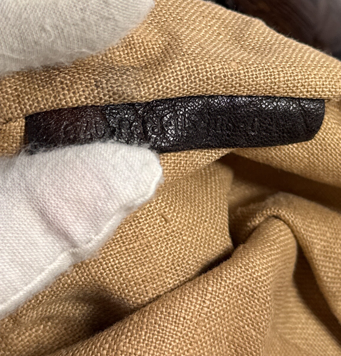 Fendi brown Zucca Spy bag *as is*