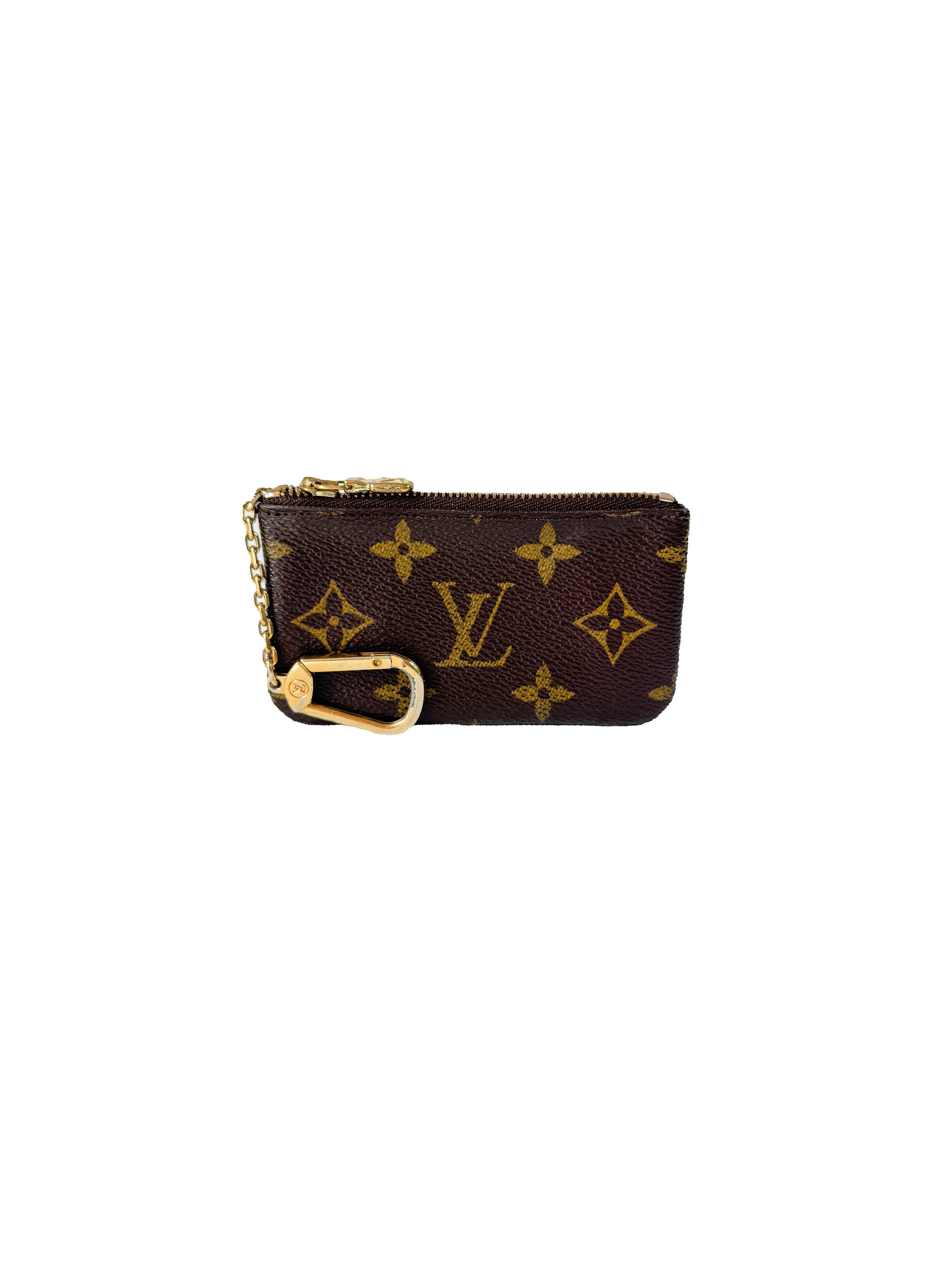 Louis Vuitton monogram key cles pouch SD1021