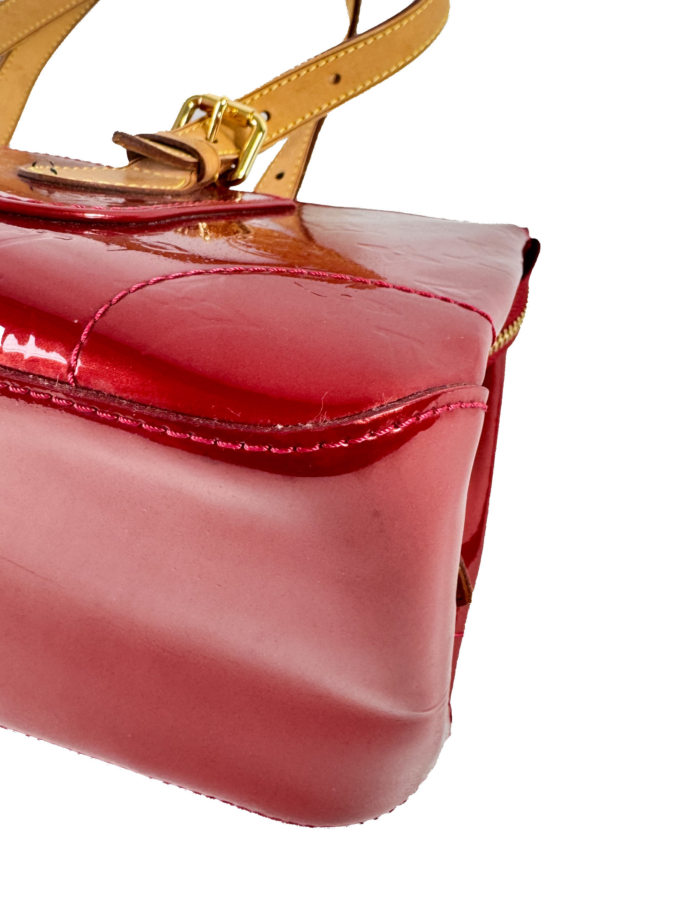 Louis Vuitton vernis Pomme d'Armour rosewood ave FL2029