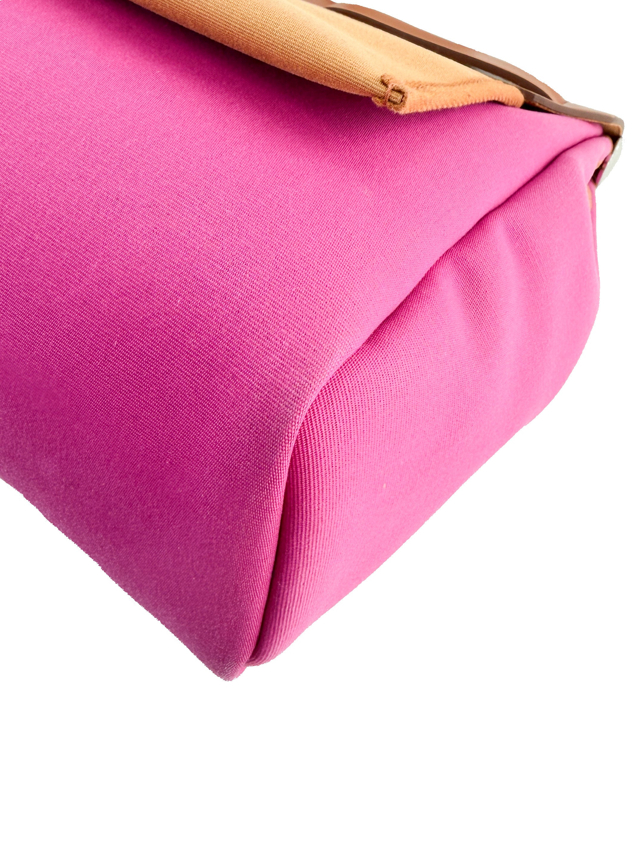 Hermès pink Herbag Zip Y MN 009 KD Magnolia