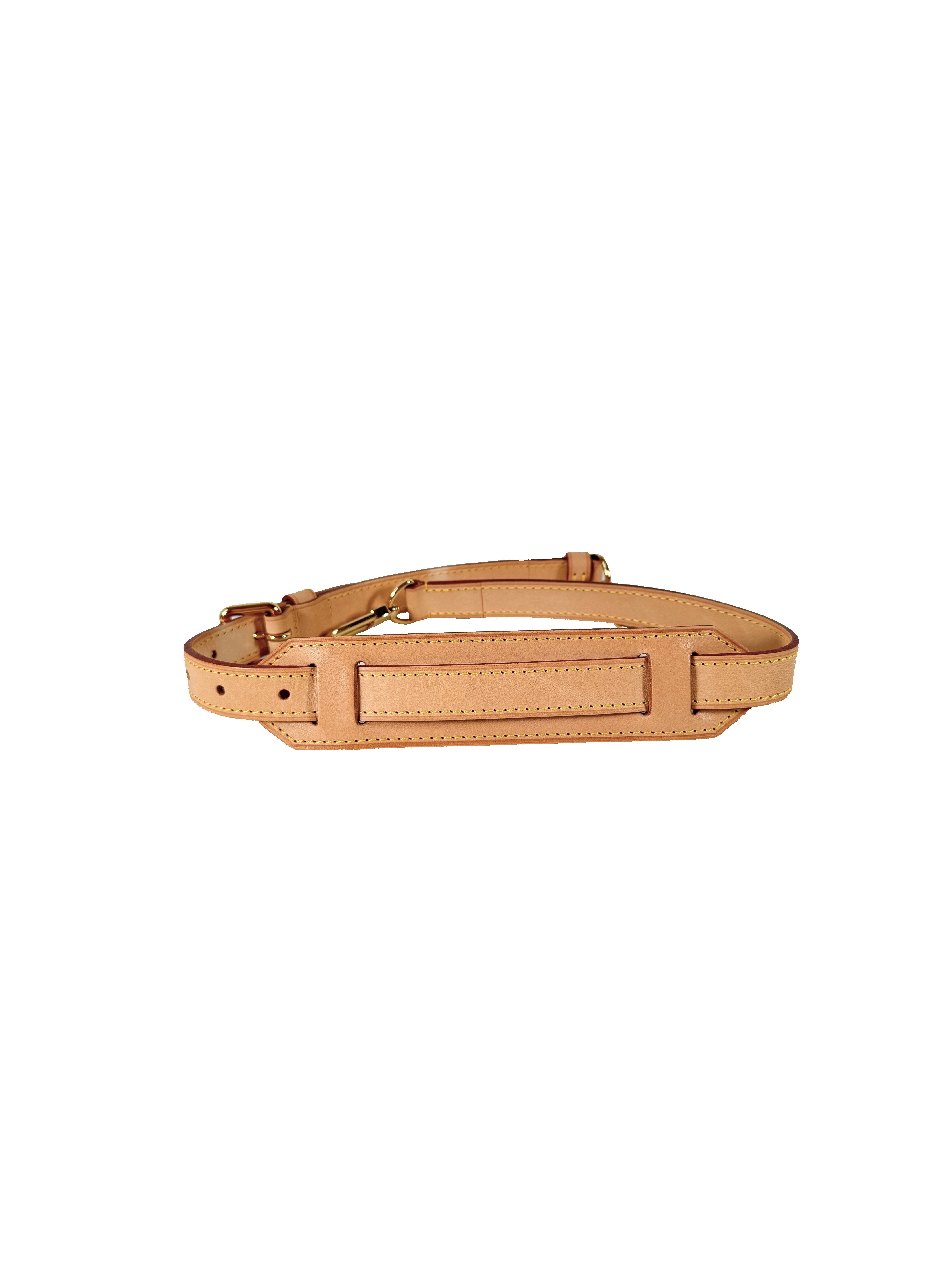 Louis Vuitton vachetta shoulder strap