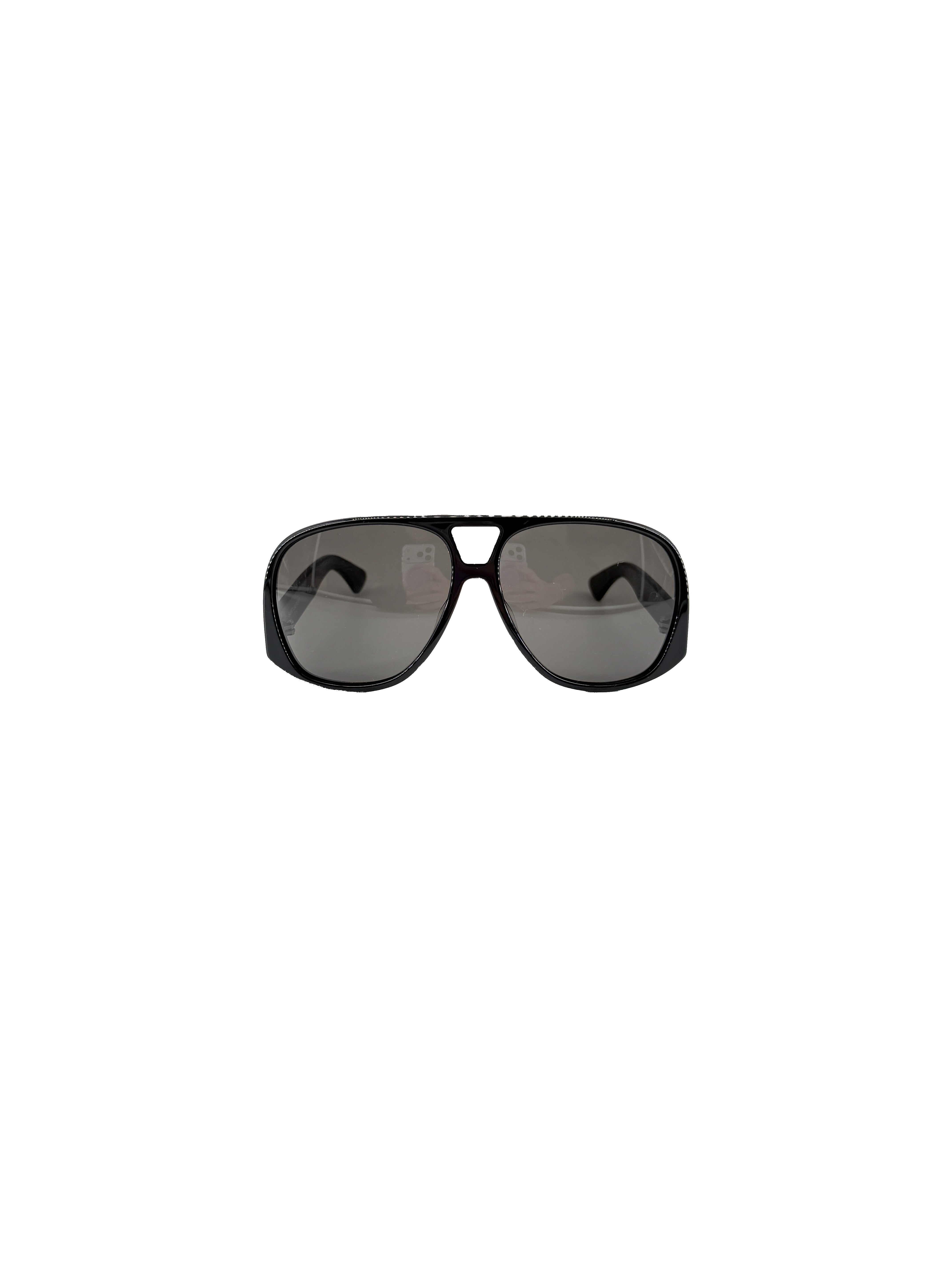 Saint Laurent black Solace sunglasses SL652/F T10ER11970 *case*