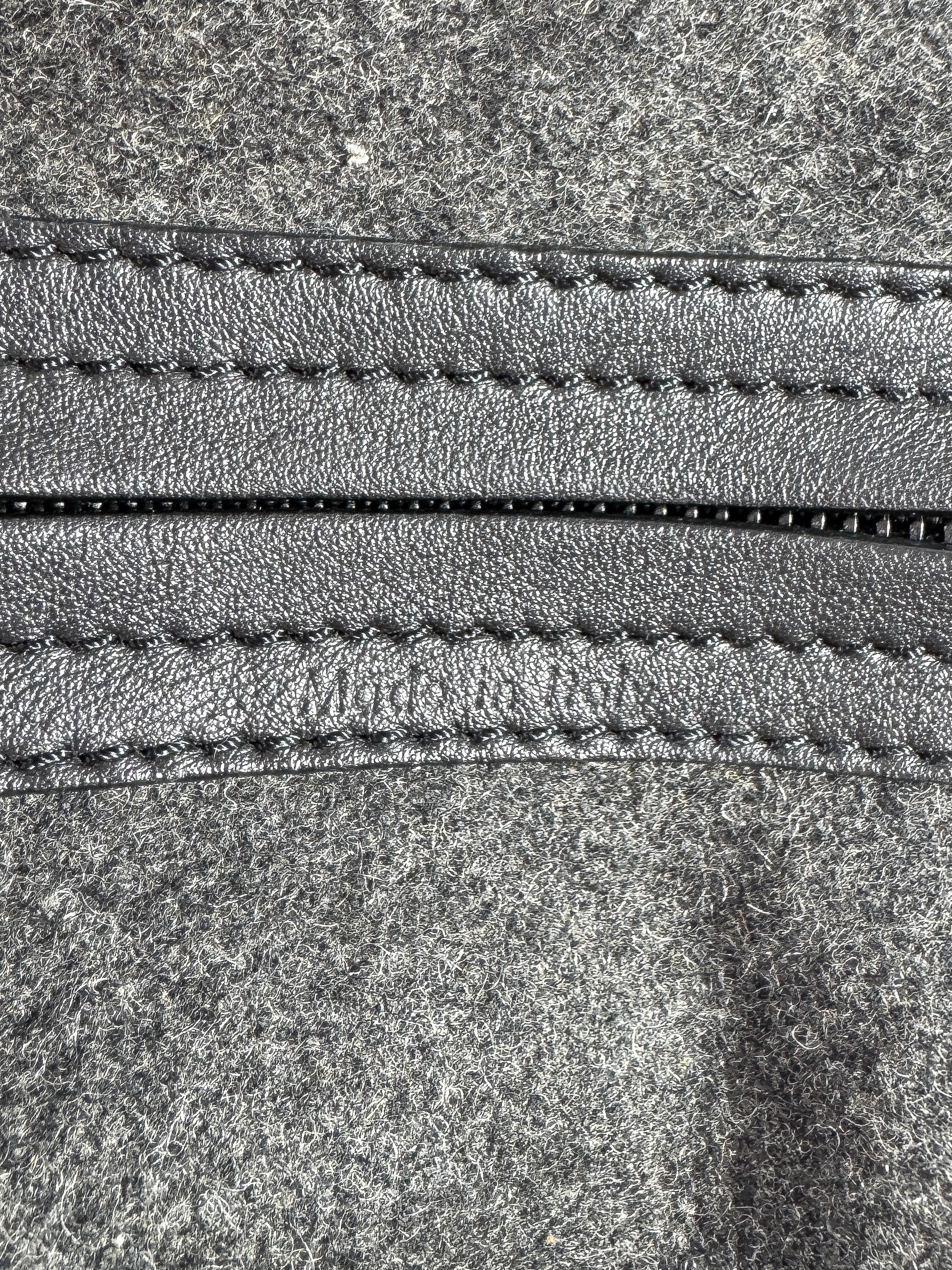 Celine gray wool Phantom tote FPA0162