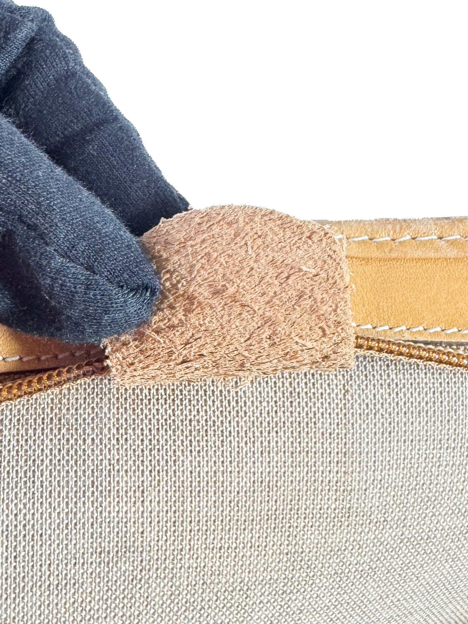 Gucci brown micro GG document case