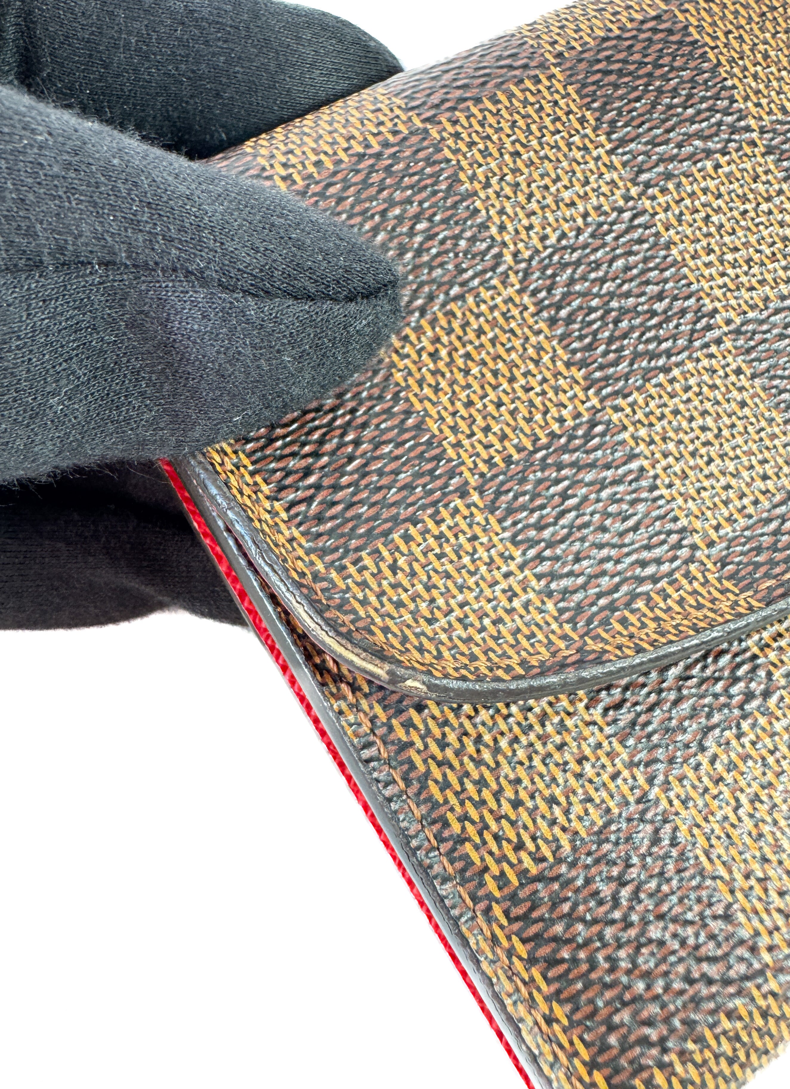 Louis Vuitton damier ebene Emilie wallet TA2126