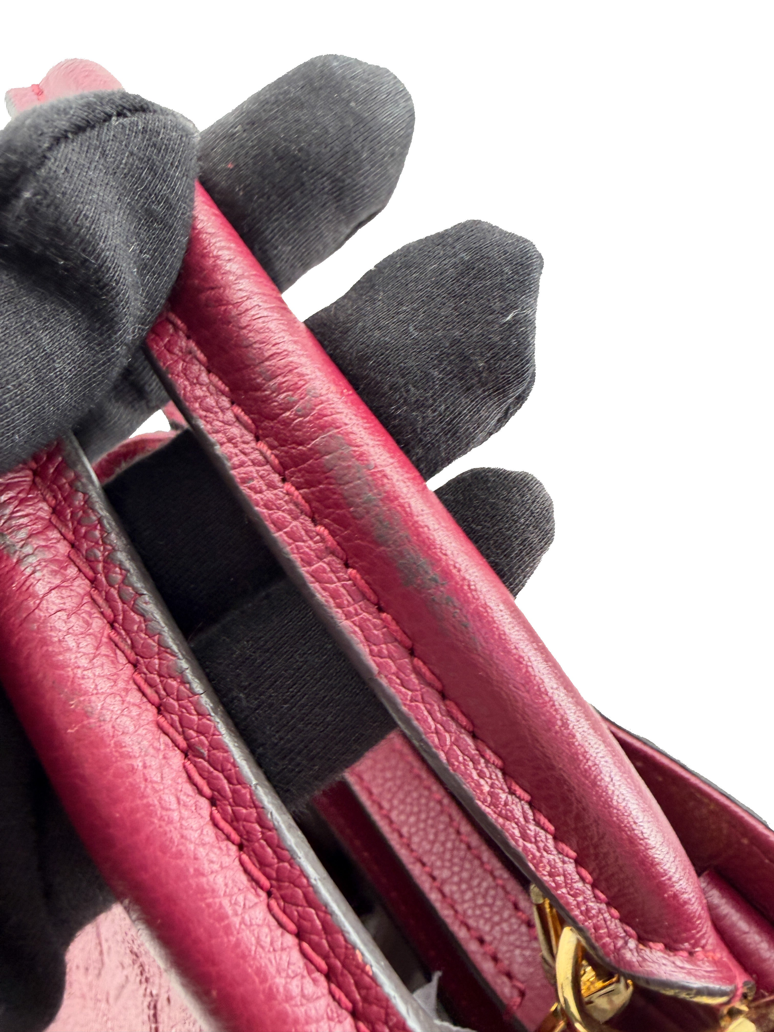 Louis Vuitton berry monogram empreinte Montaigne SP2138