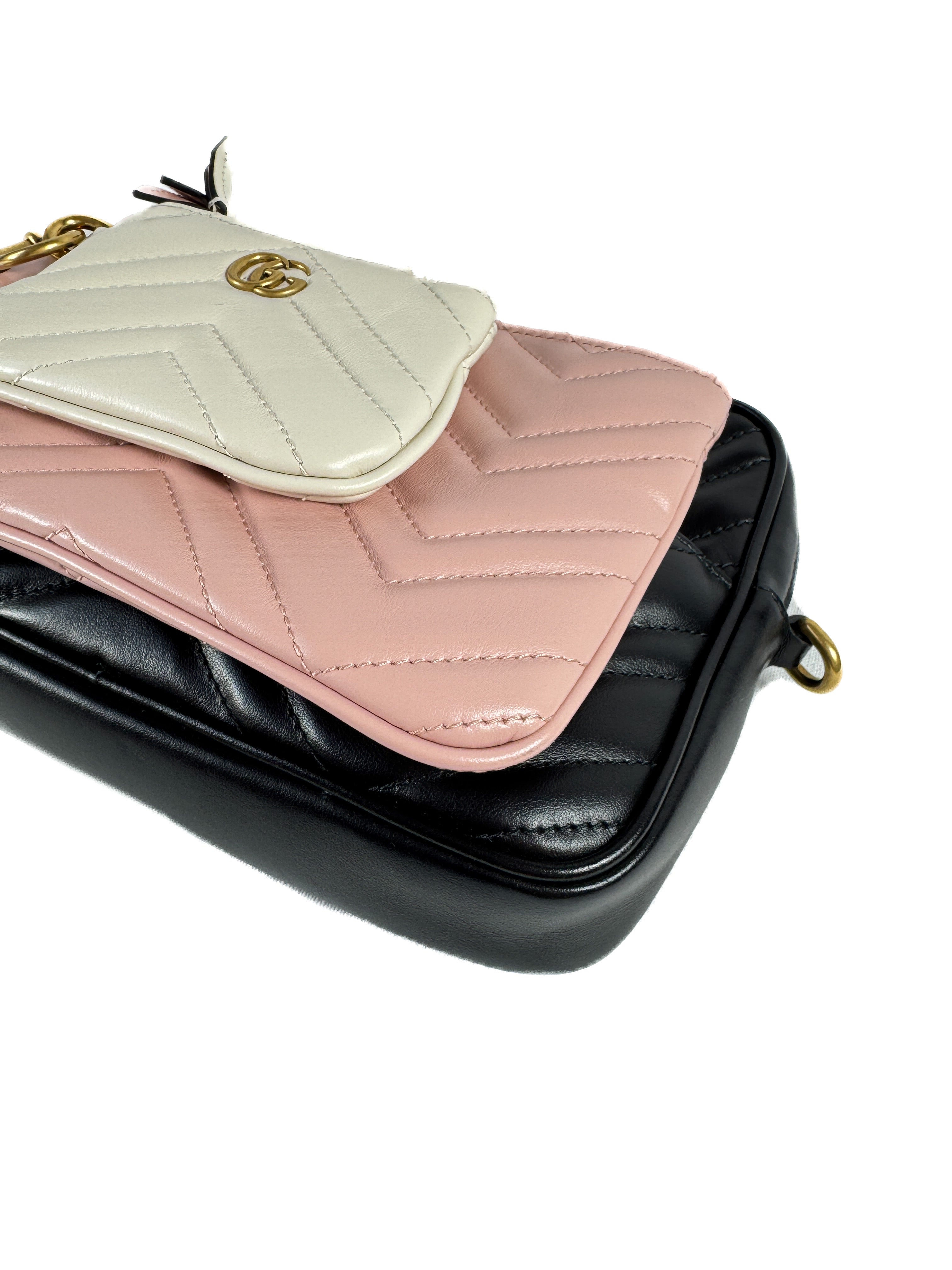 Gucci GG Marmont Multi-Use Bag Matelasse Leather 4061