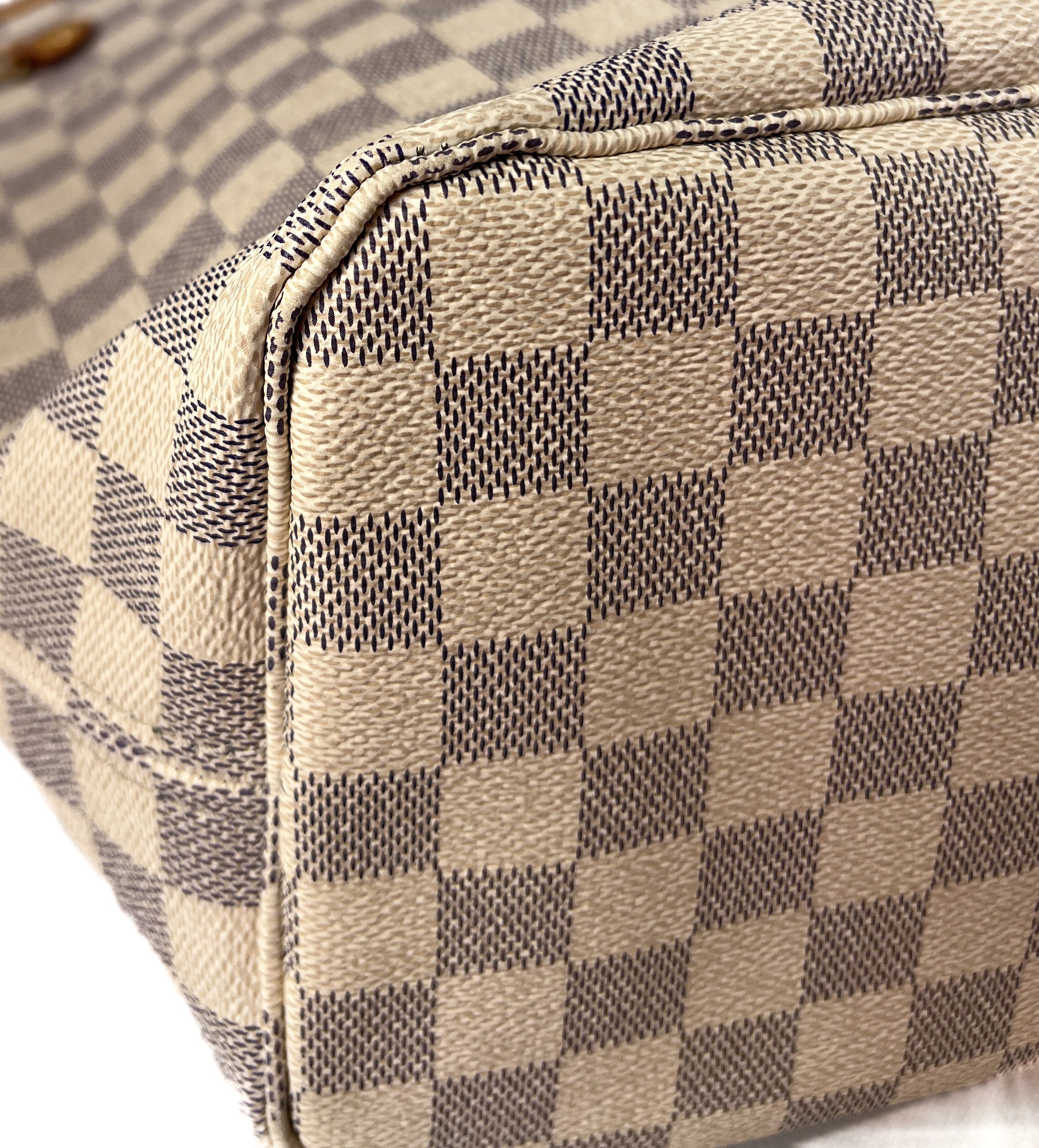 Louis Vuitton neverfull damier azur MM 2019