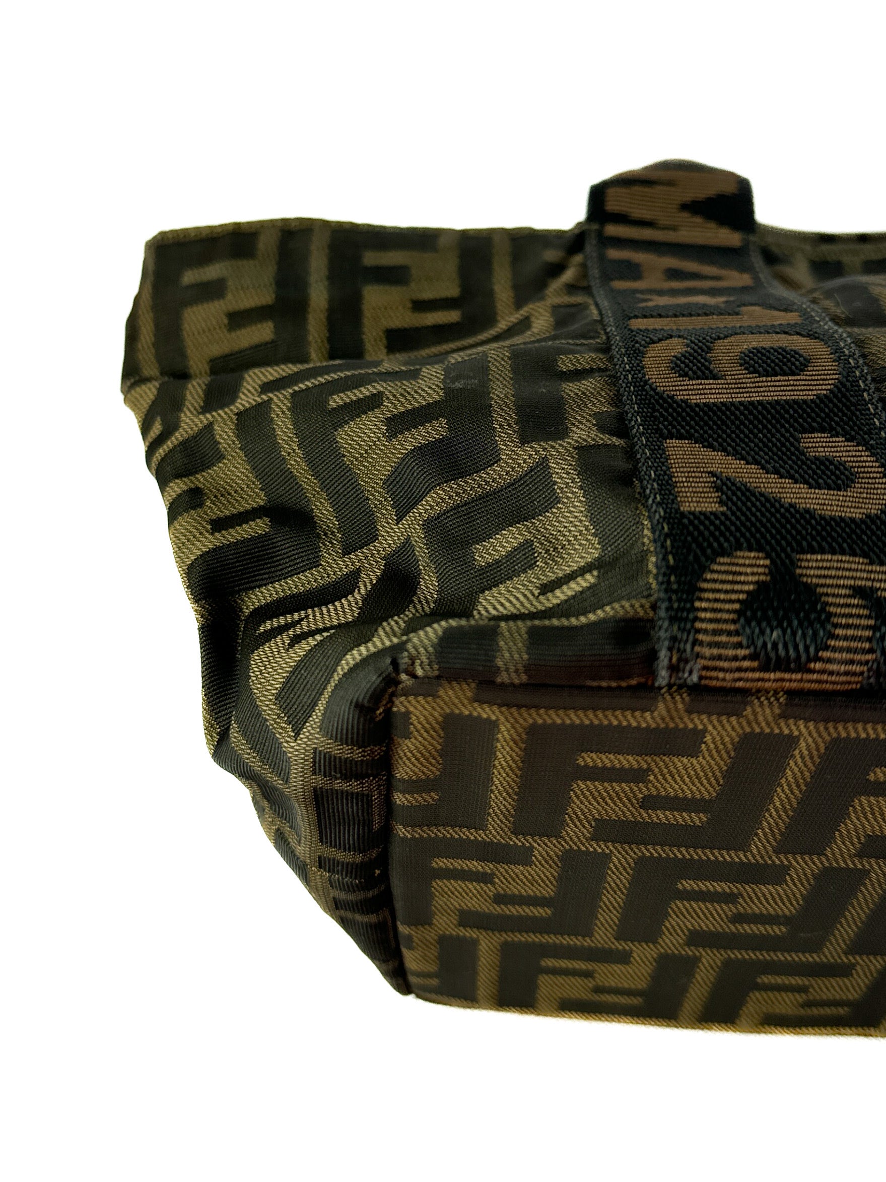 Fendi Zucca nylon mini 1925 tote