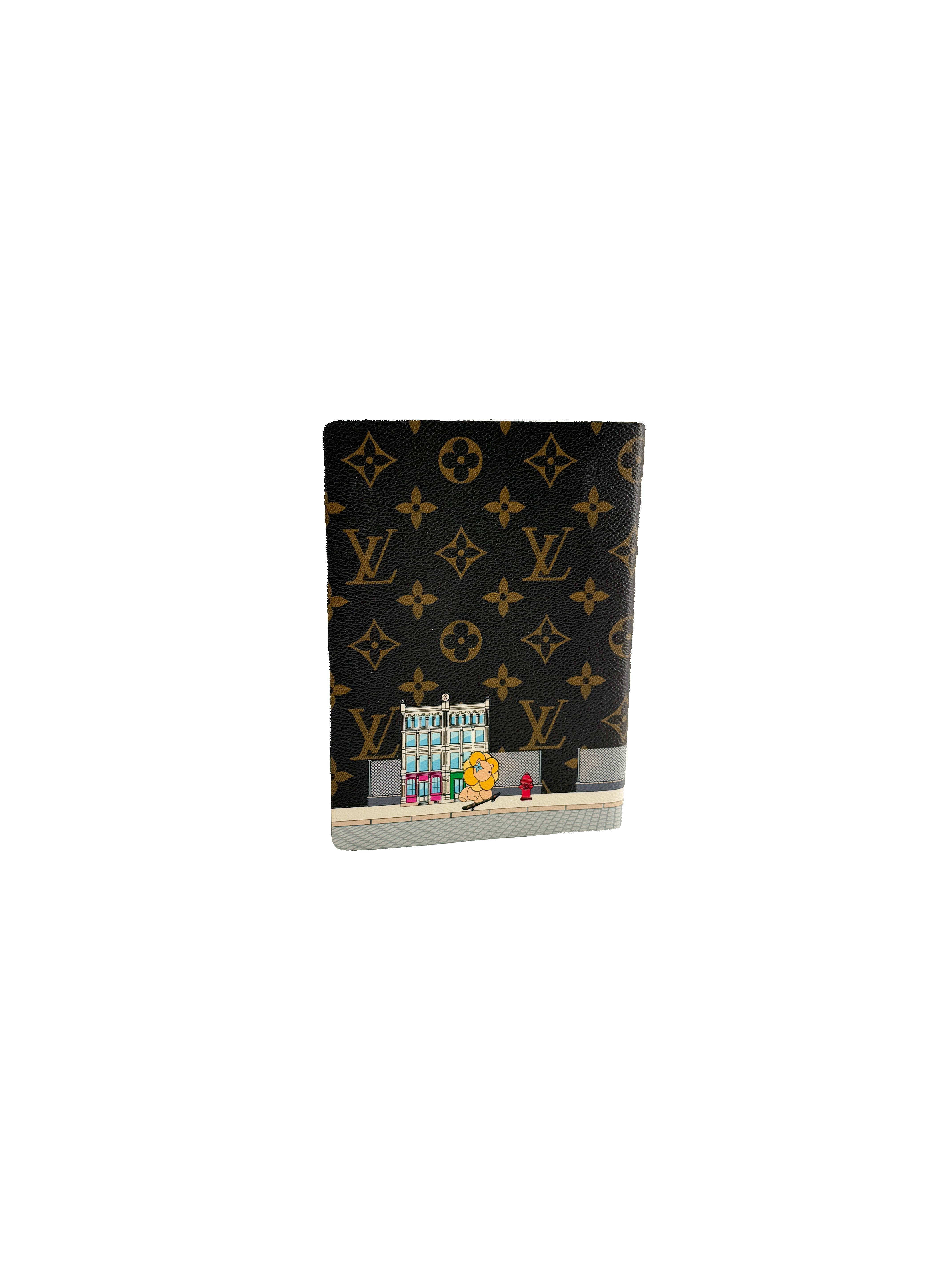 Louis Vuitton monogram 2022 Christmas Vivienne notebook MM