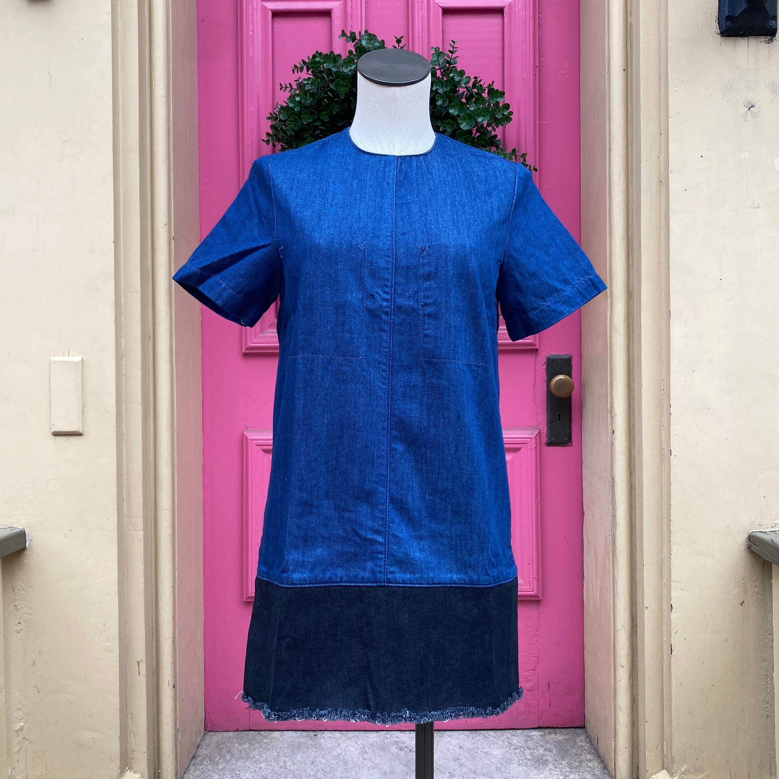 Proenza Schouler denim SS dress size 1 (XS)