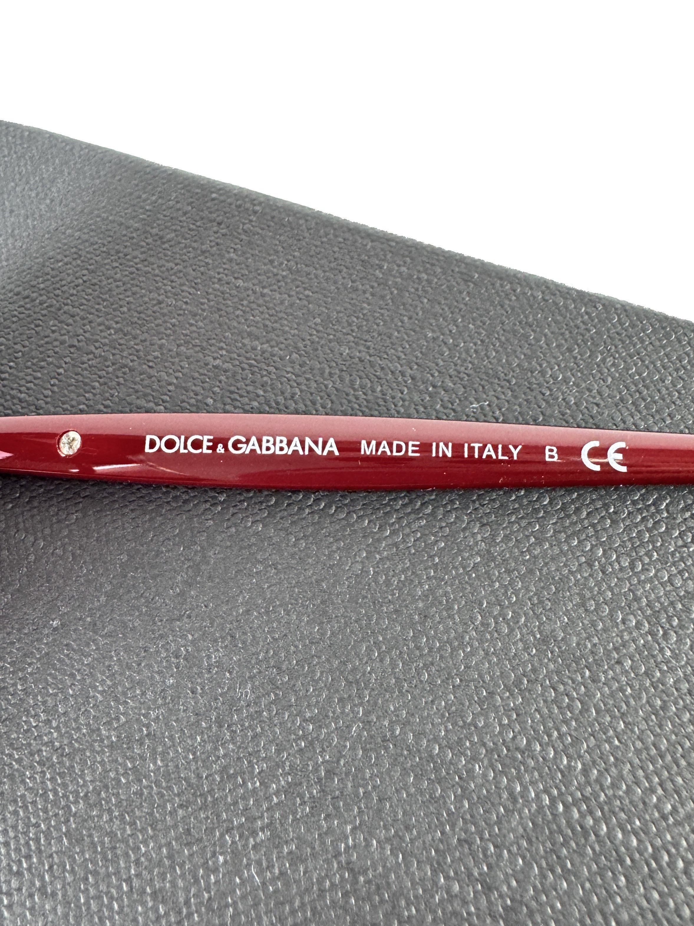 Dolce & Gabbana red sunglasses DG4304 0756