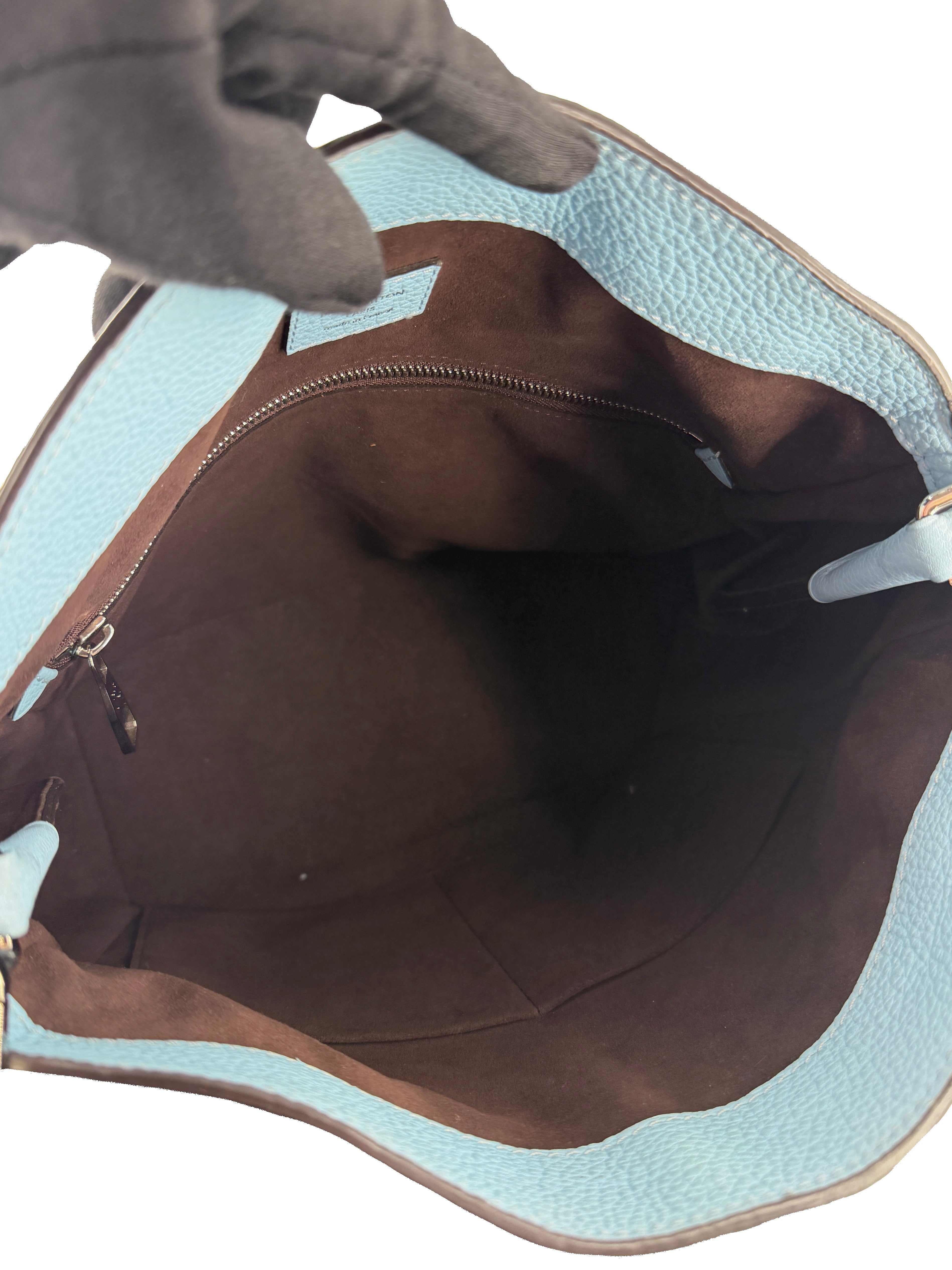 Louis Vuitton blue Babylone PM AH4165