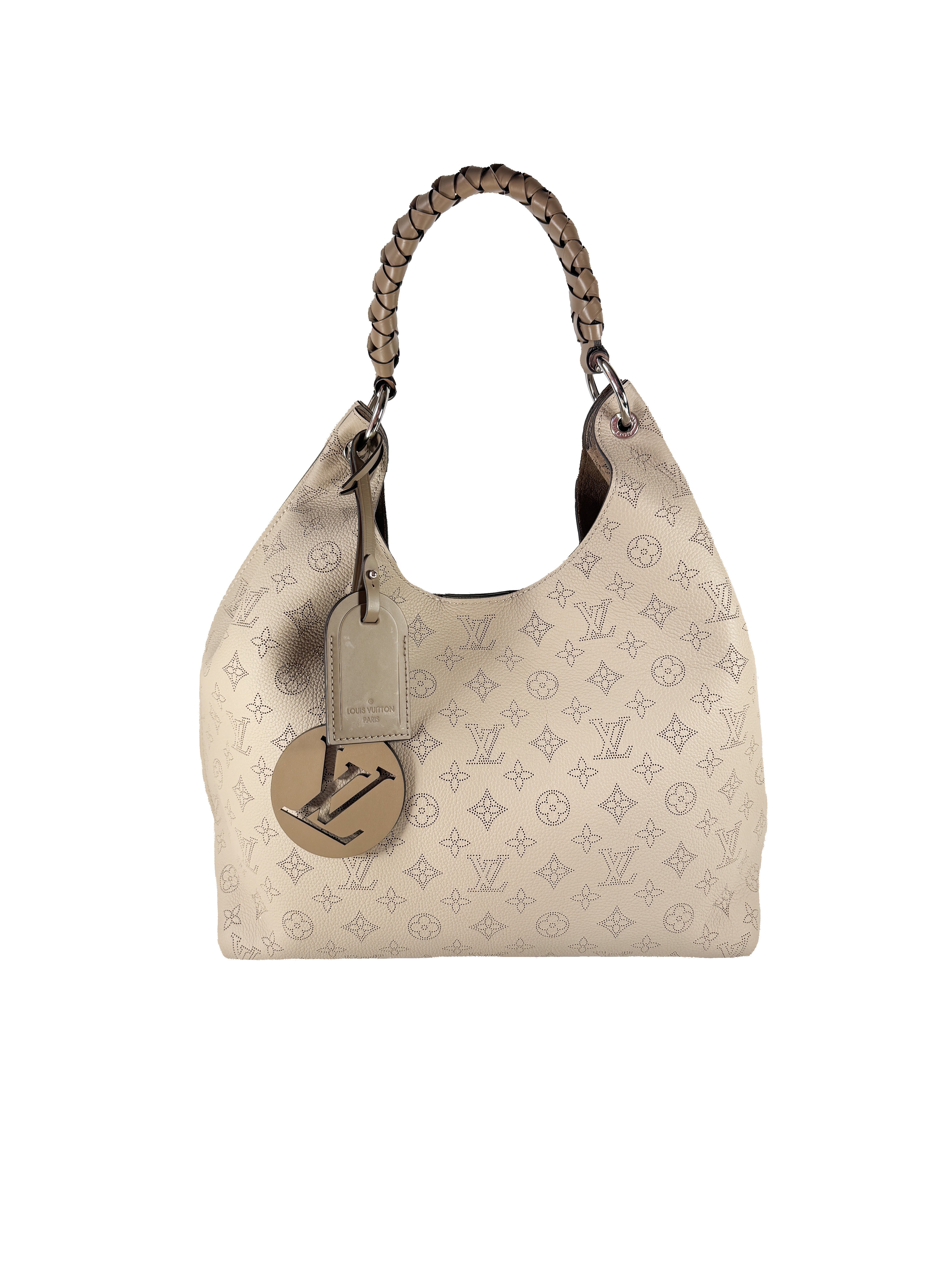 Louis Vuitton Carmel mahina leather shoulder bag NFC